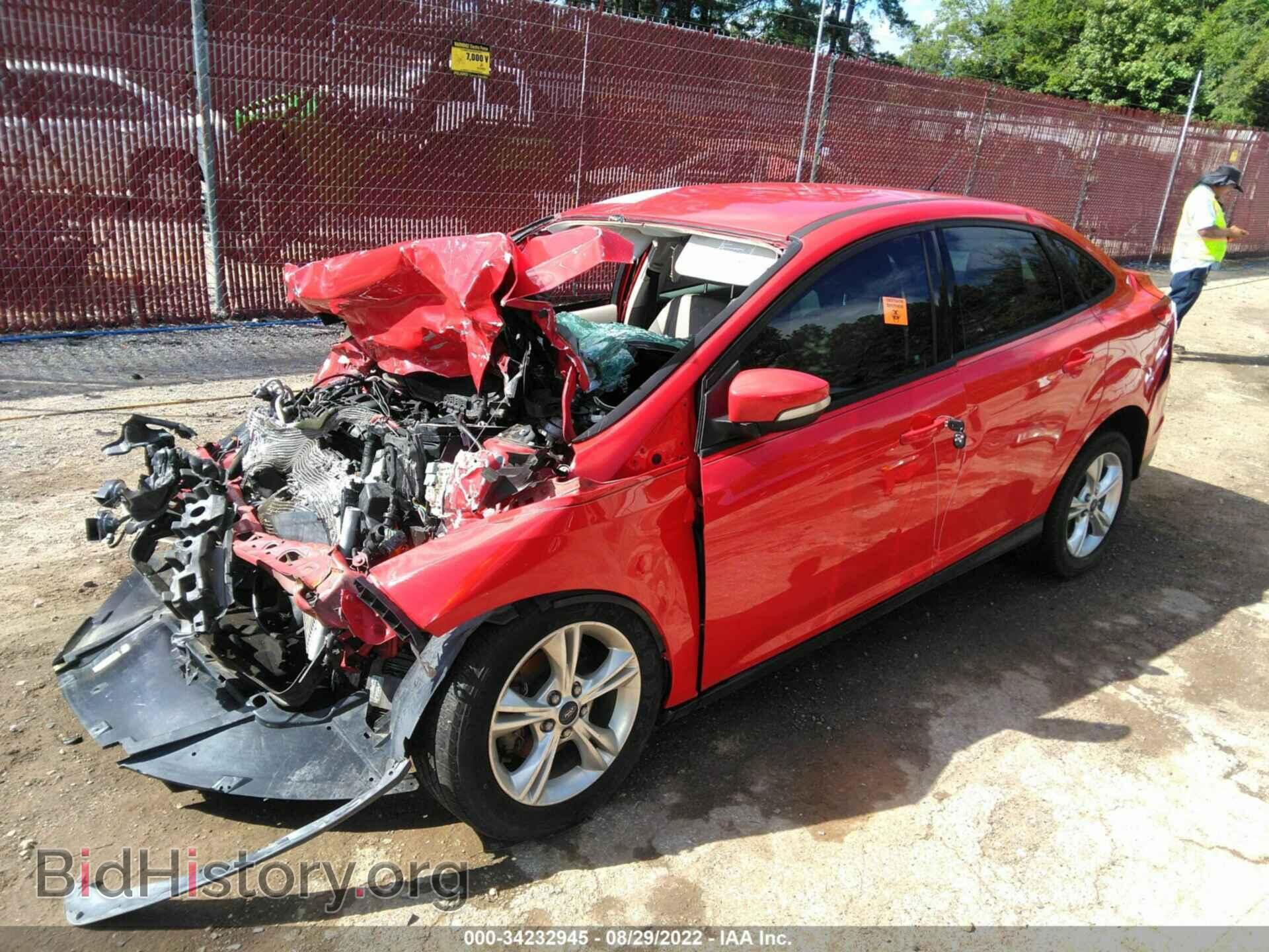 2014 FORD FOCUS - VIN: 1FADP3F2XEL372223 - Фото 2
