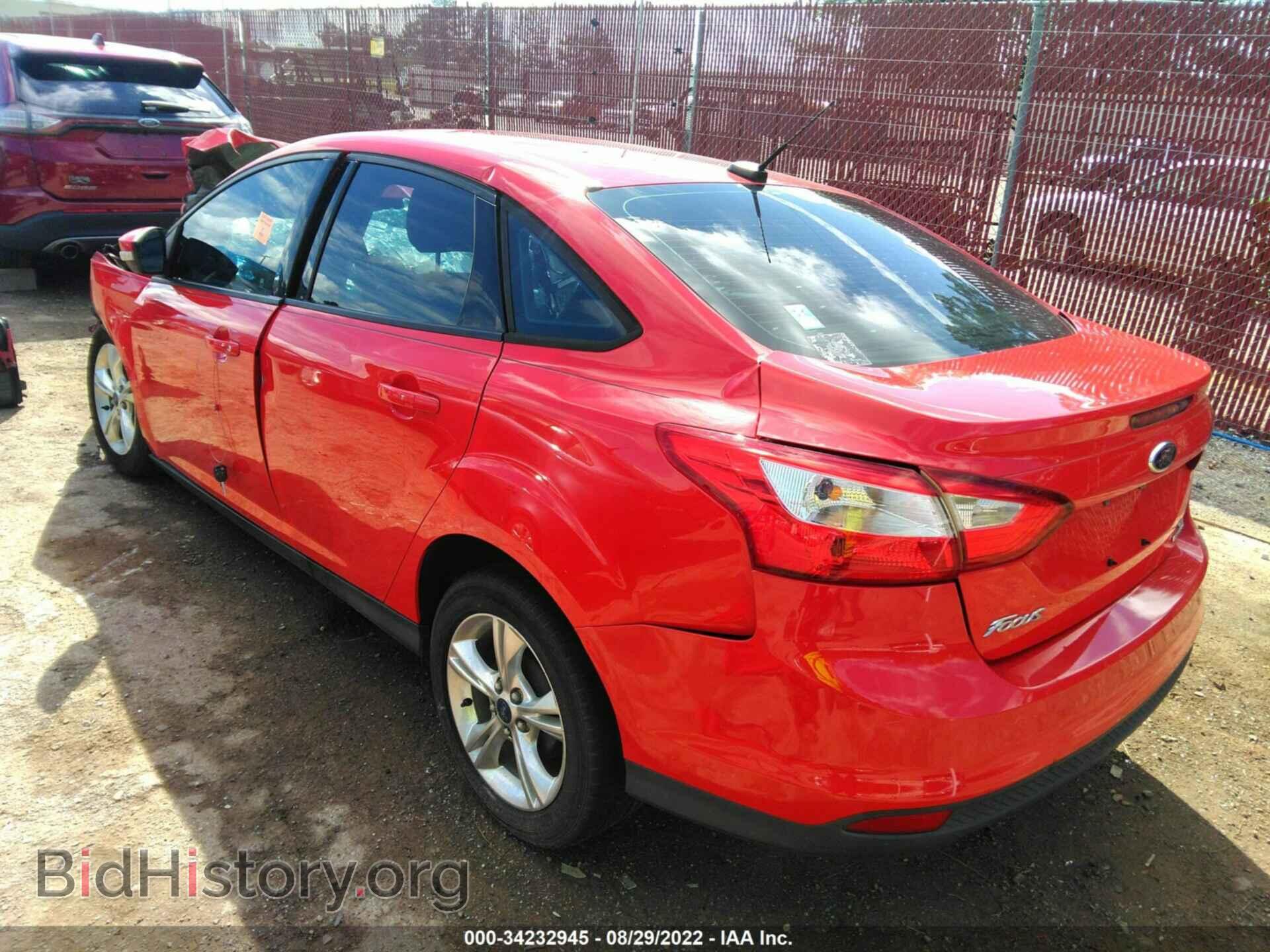 2014 FORD FOCUS - VIN: 1FADP3F2XEL372223 - Фото 3
