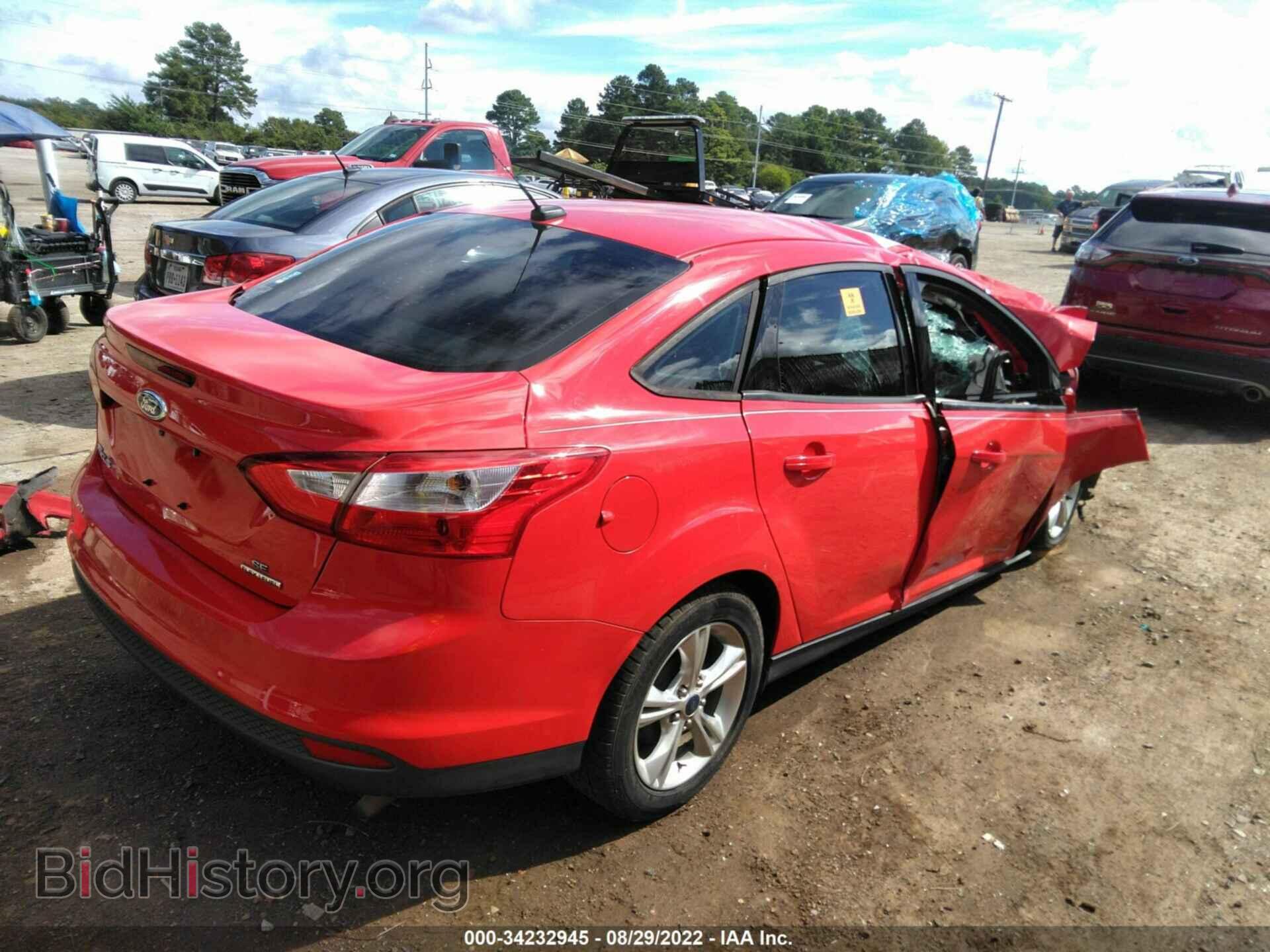 2014 FORD FOCUS - VIN: 1FADP3F2XEL372223 - Фото 4