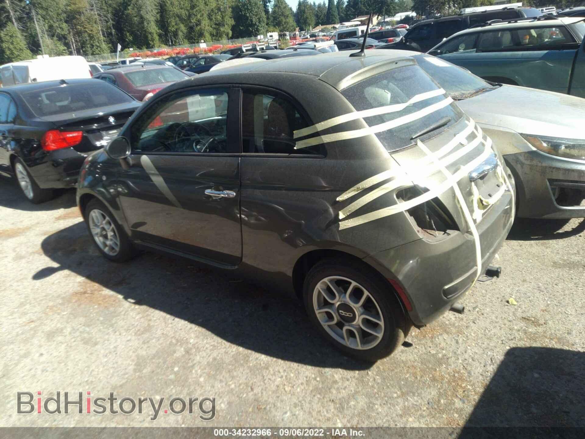 2012 FIAT 500 - VIN: 3C3CFFAR4CT117149 - Фото 3