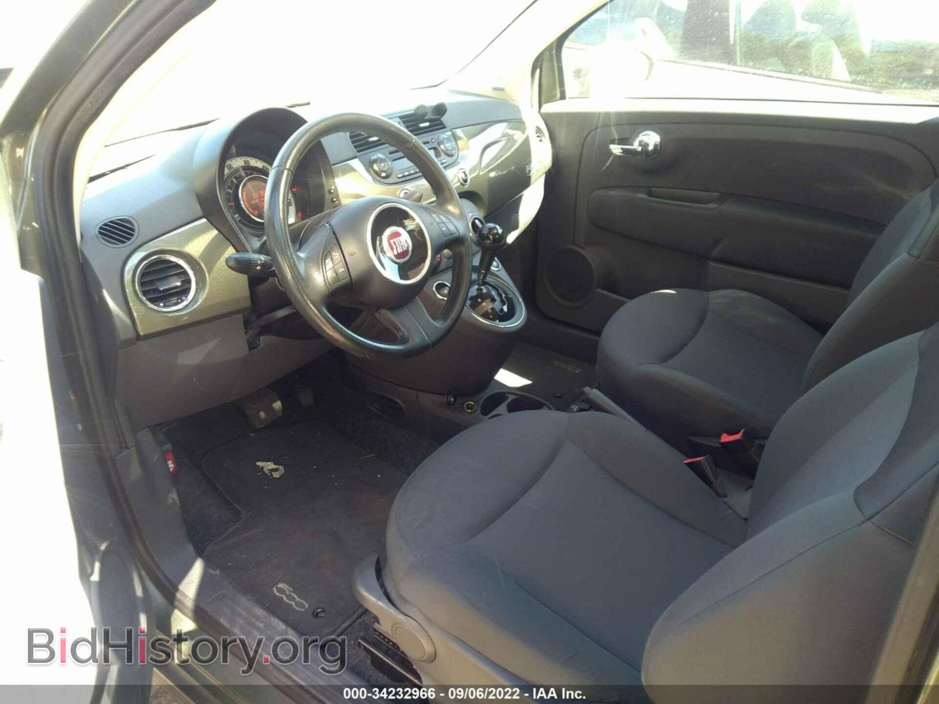 2012 FIAT 500 - VIN: 3C3CFFAR4CT117149 - Фото 5