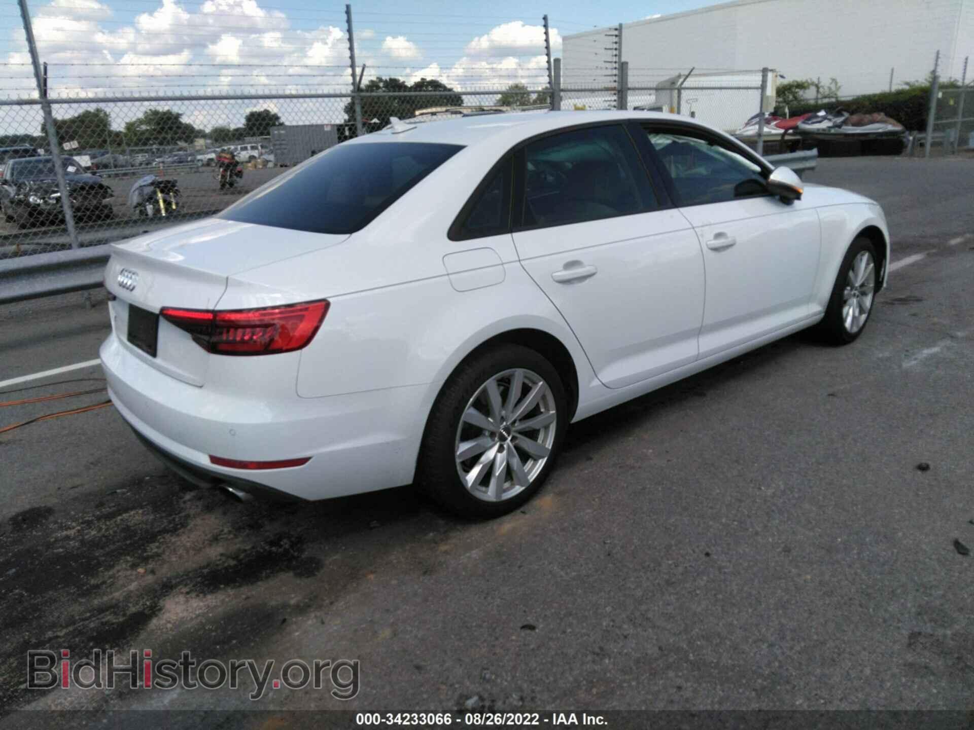2017 AUDI A4 - VIN: WAUGNAF44HN015452 - Фото 4