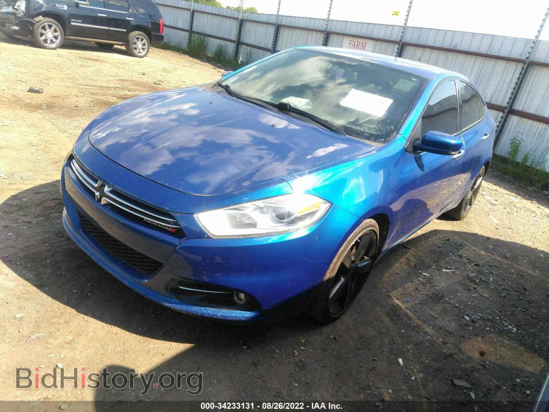 2013 DODGE DART - VIN: 1C3CDFCHXDD136175 - Фото 2