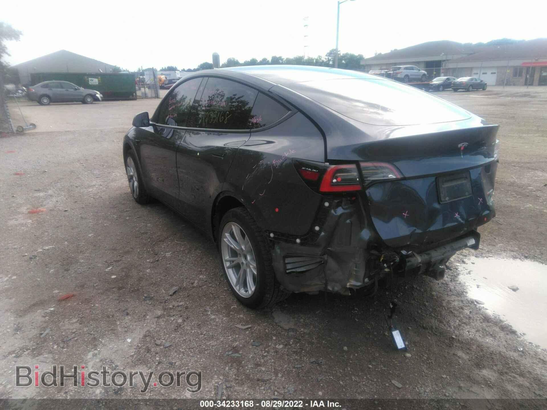 2021 TESLA MODEL Y - VIN: 5YJYGDEE1MF063366 - Photo 3