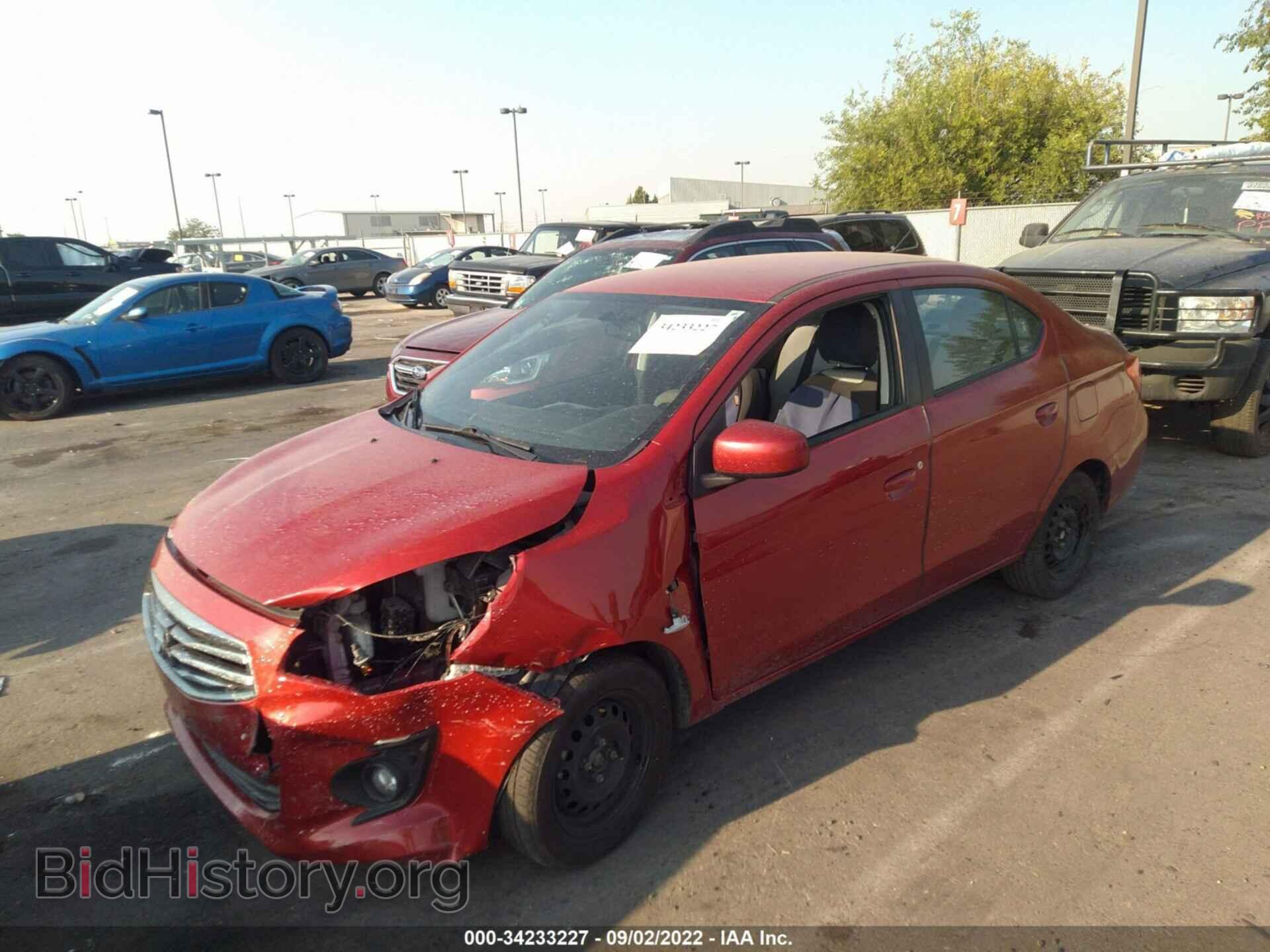 2017 MITSUBISHI MIRAGE G4 - VIN: ML32F3FJ6HHF05195 - Фото 2