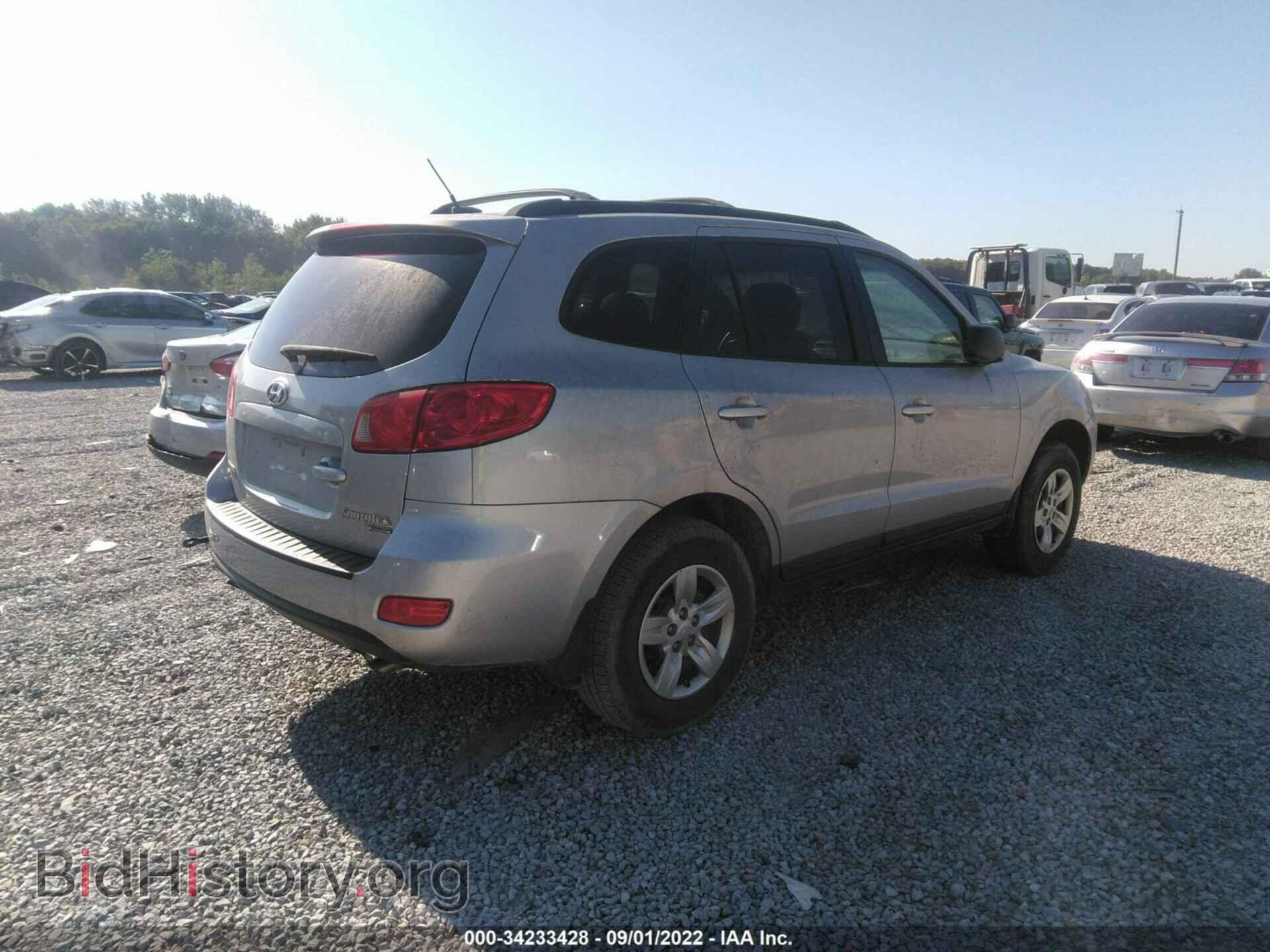 2009 HYUNDAI SANTA FE - VIN: 5NMSG73D09H277594 - Фото 4