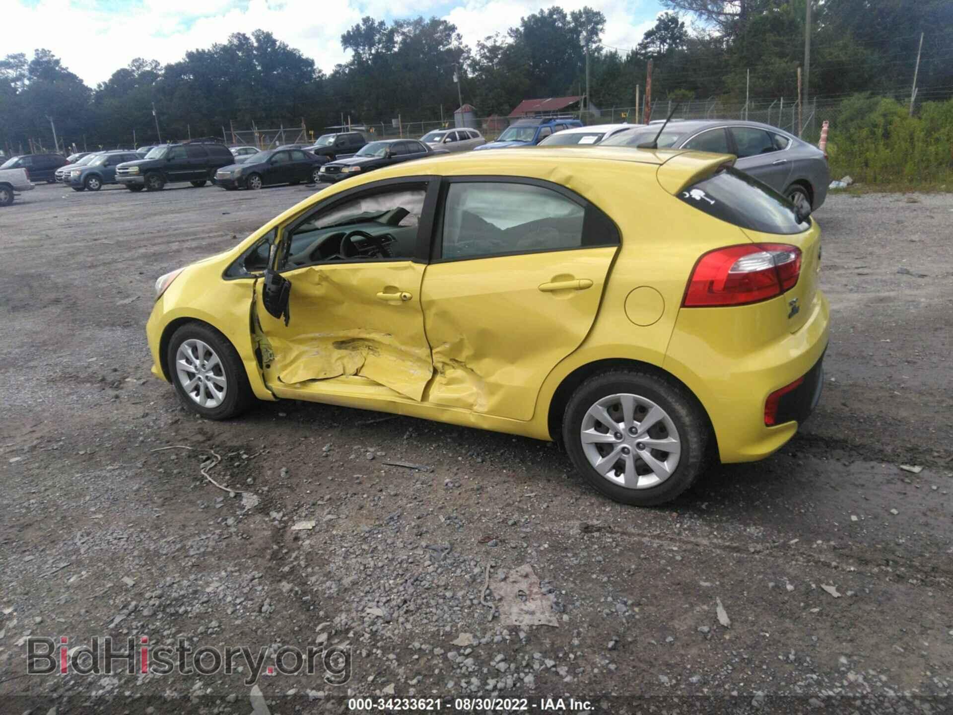 2016 KIA RIO - VIN: KNADM5A33G6575953 - Фото 3