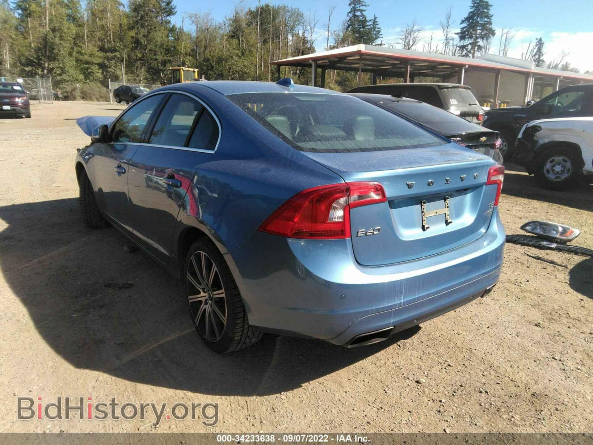 2014 VOLVO S60 - VIN: YV1612FH2E2270207 - Фото 3