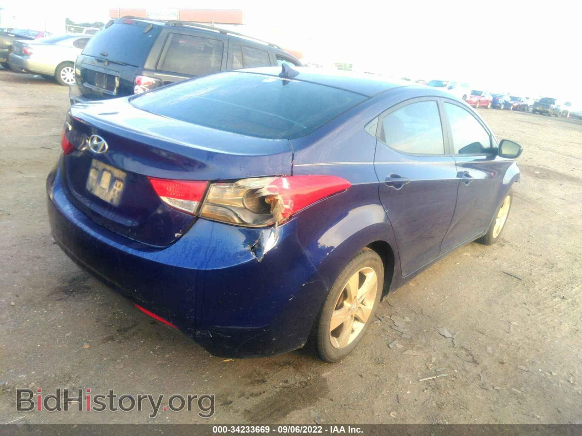 2011 HYUNDAI ELANTRA - VIN: 5npdh4ae2bh045264 - Фото 4