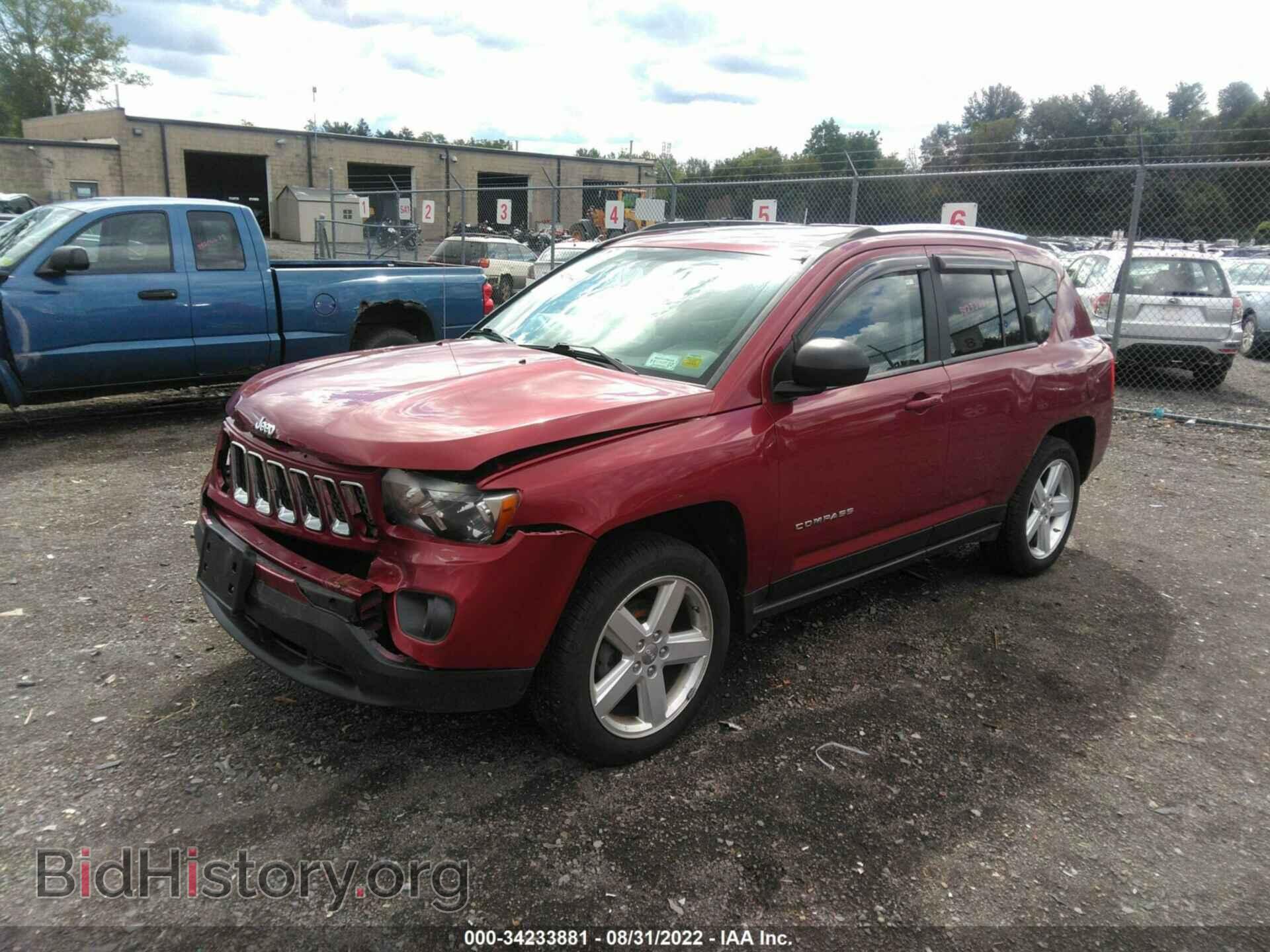 2012 JEEP COMPASS - VIN: 1C4NJDCB7CD625922 - Фото 2