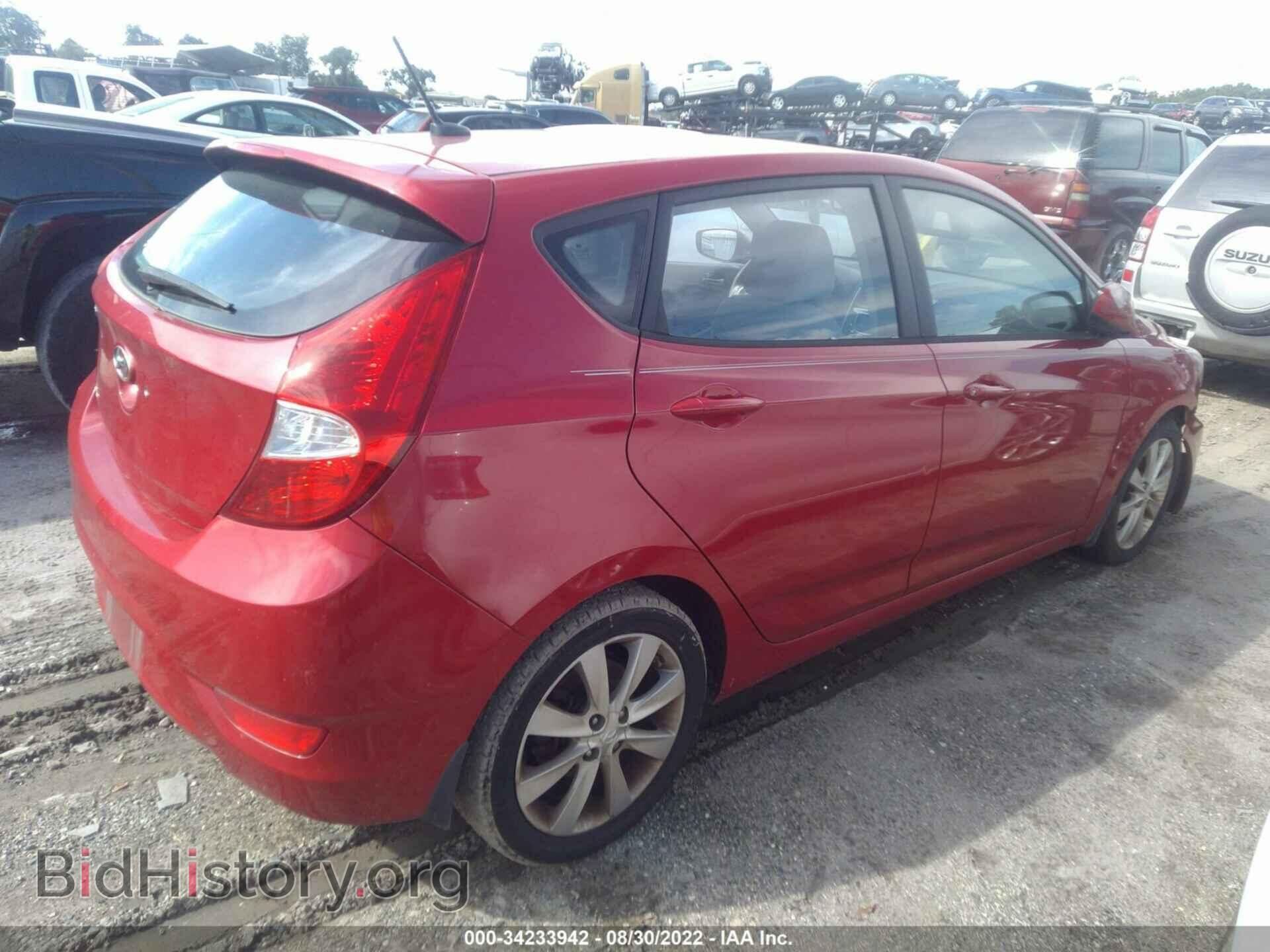 2012 HYUNDAI ACCENT - VIN: KMHCU5AE1CU039438 - Фото 4