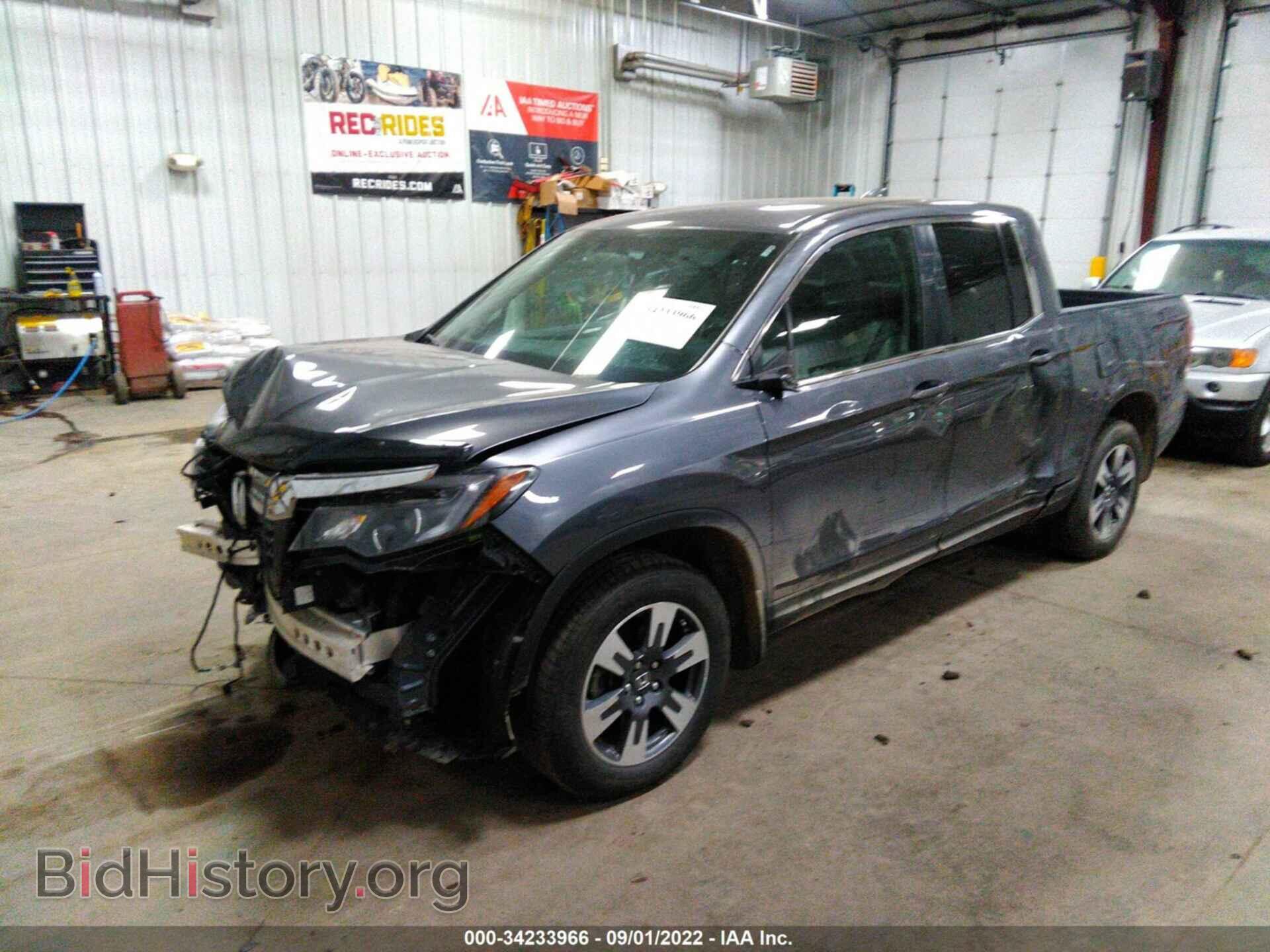2017 HONDA RIDGELINE - VIN: 5FPYK3F59HB007115 - Фото 2