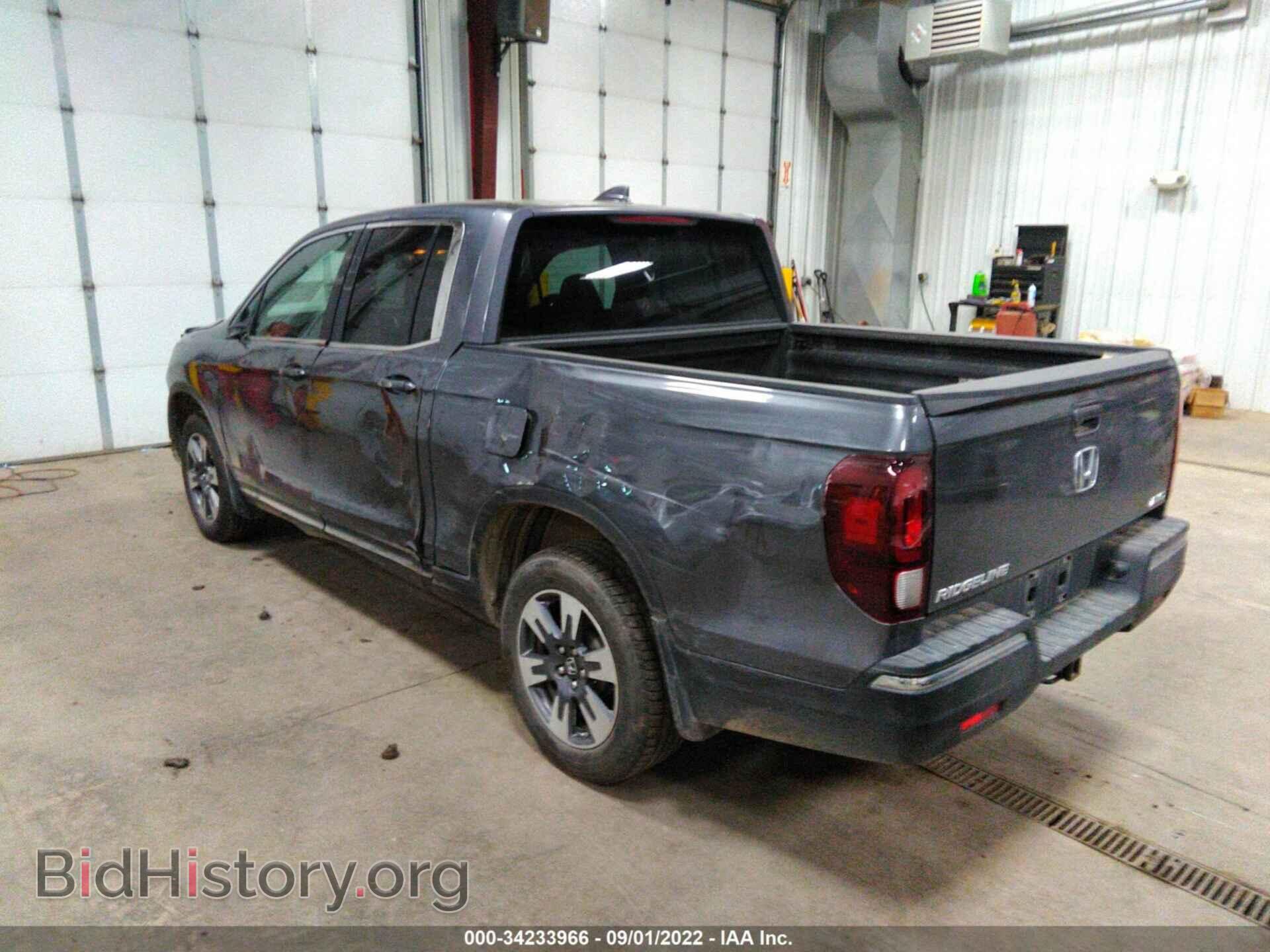 2017 HONDA RIDGELINE - VIN: 5FPYK3F59HB007115 - Фото 3