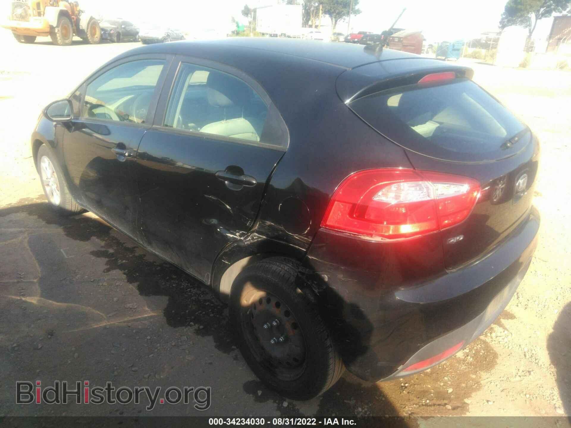 2013 KIA RIO - VIN: KNADM5A39D6247836 - Фото 3