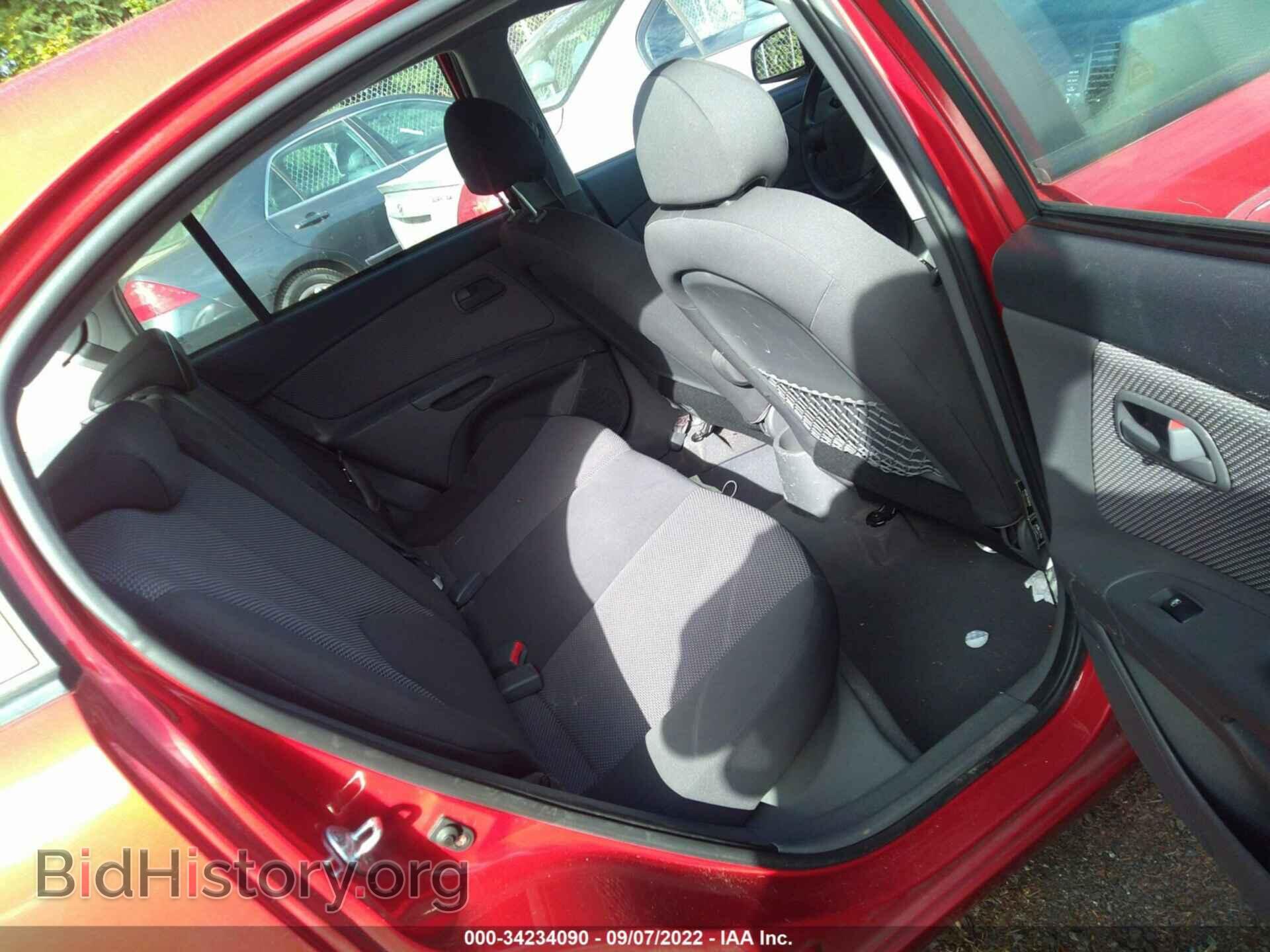 2009 KIA RIO - VIN: KNADE243396516699 - Фото 8