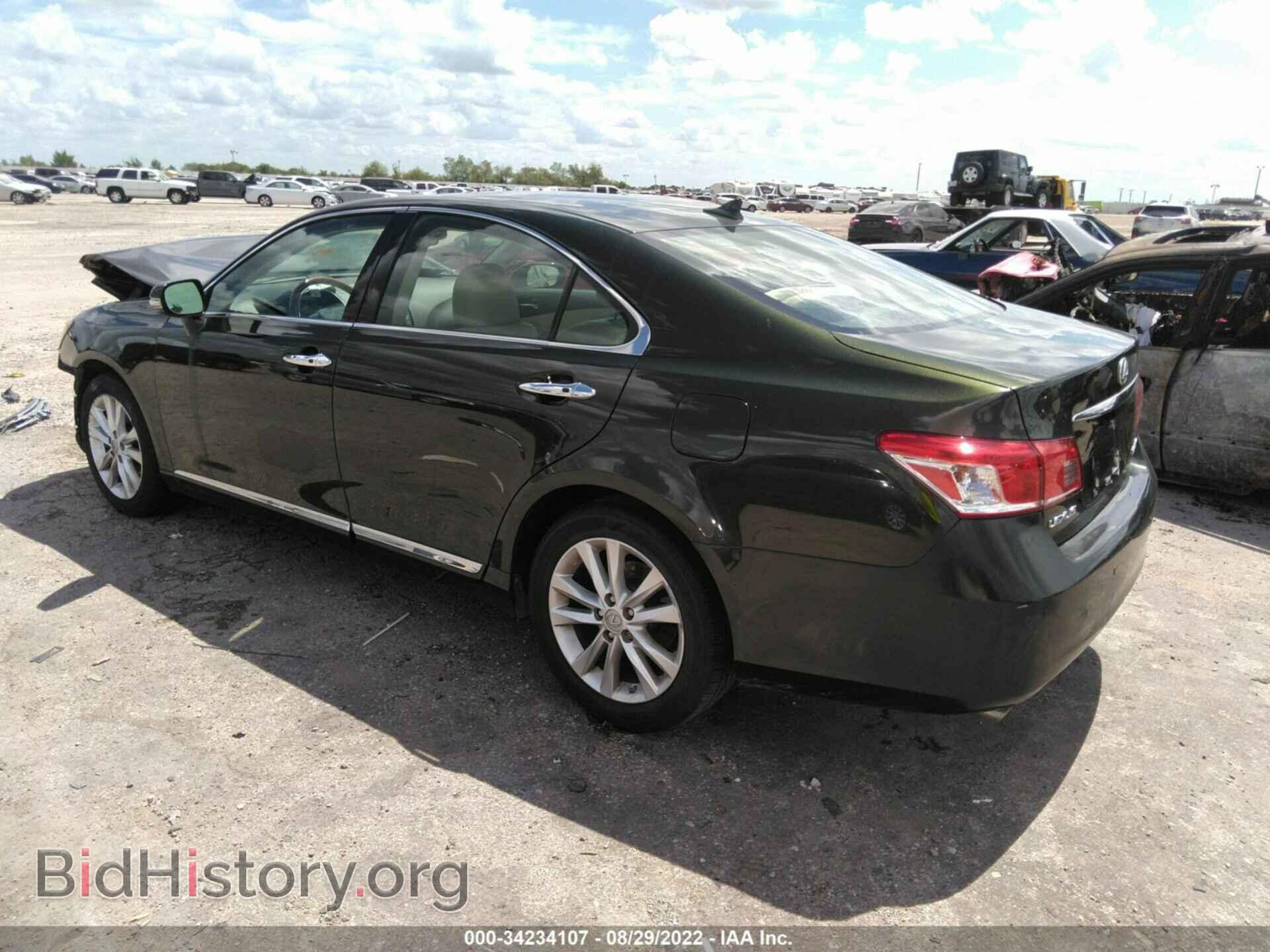 2010 LEXUS ES 350 - VIN: JTHBK1EG8A2368669 - Фото 3