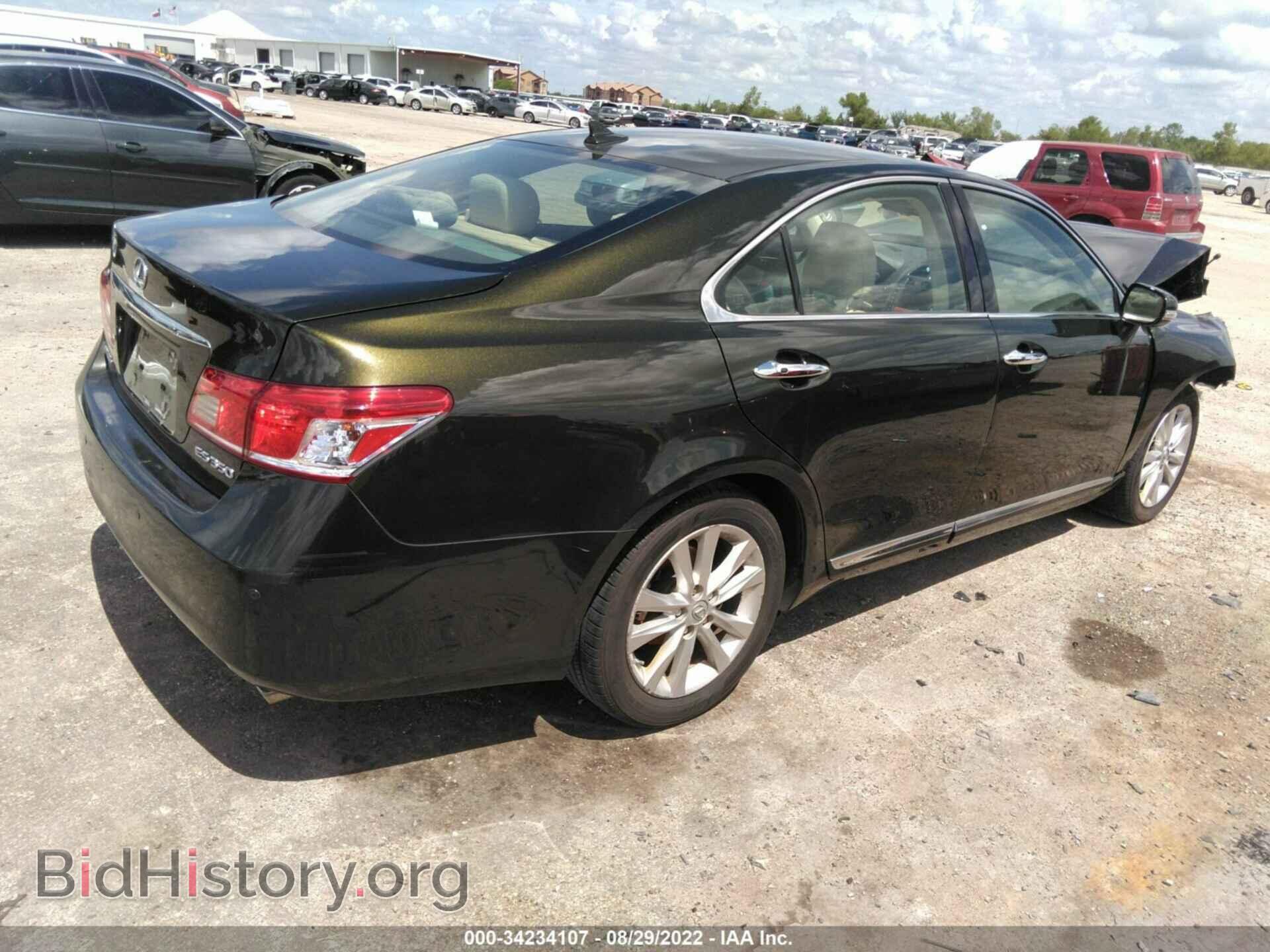 2010 LEXUS ES 350 - VIN: JTHBK1EG8A2368669 - Фото 4