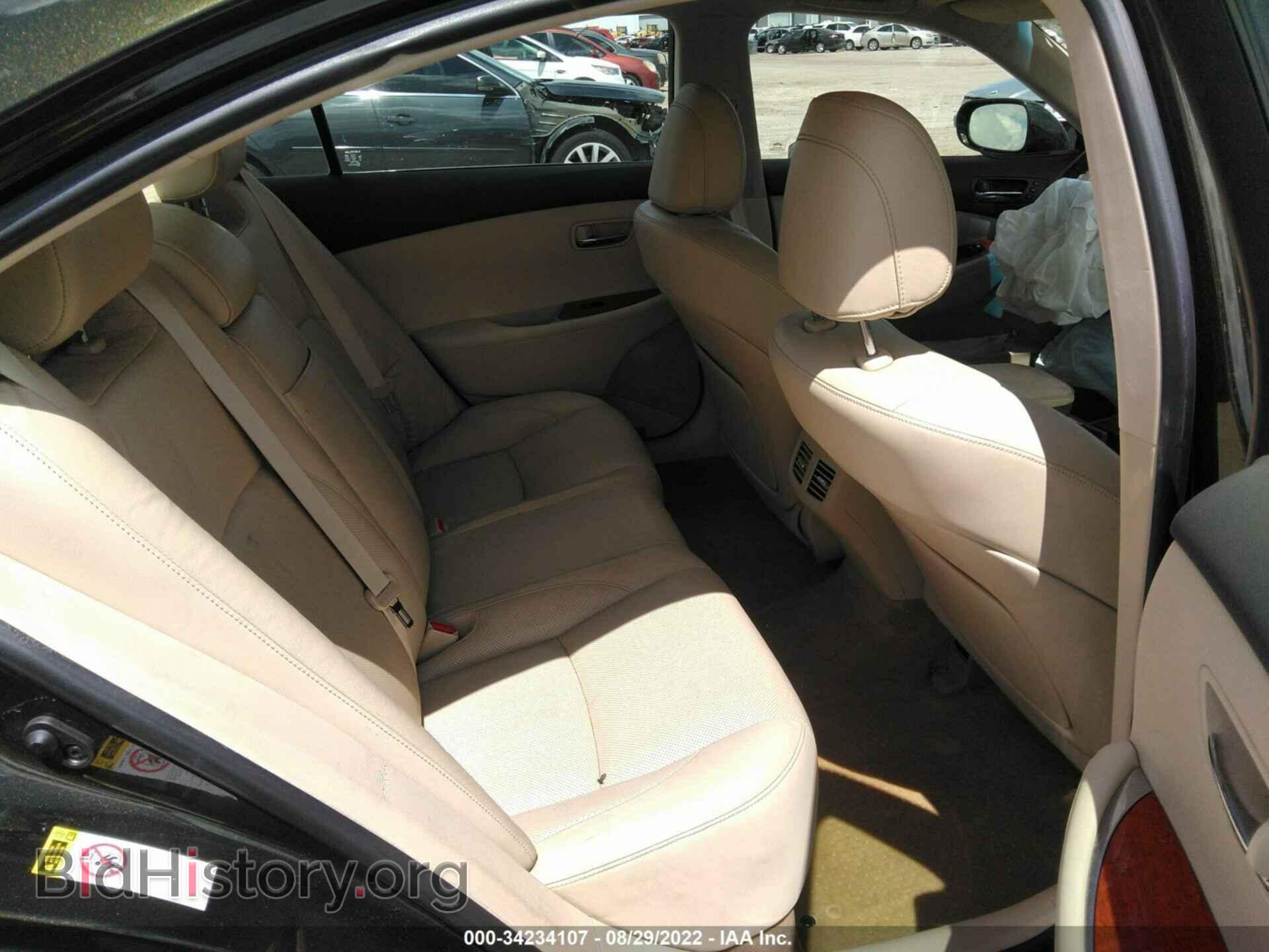 2010 LEXUS ES 350 - VIN: JTHBK1EG8A2368669 - Фото 8
