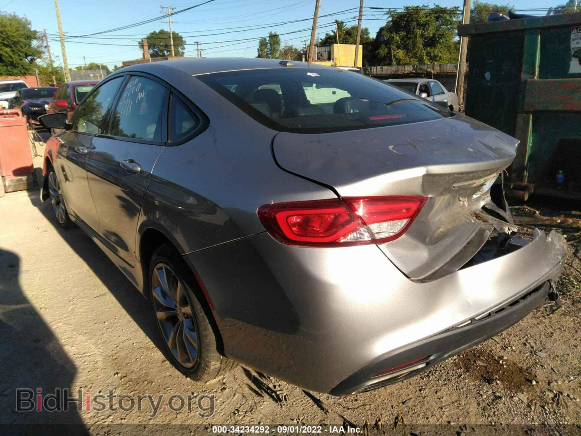 2015 CHRYSLER 200 - VIN: 1C3CCCBB3FN522111 - Фото 3