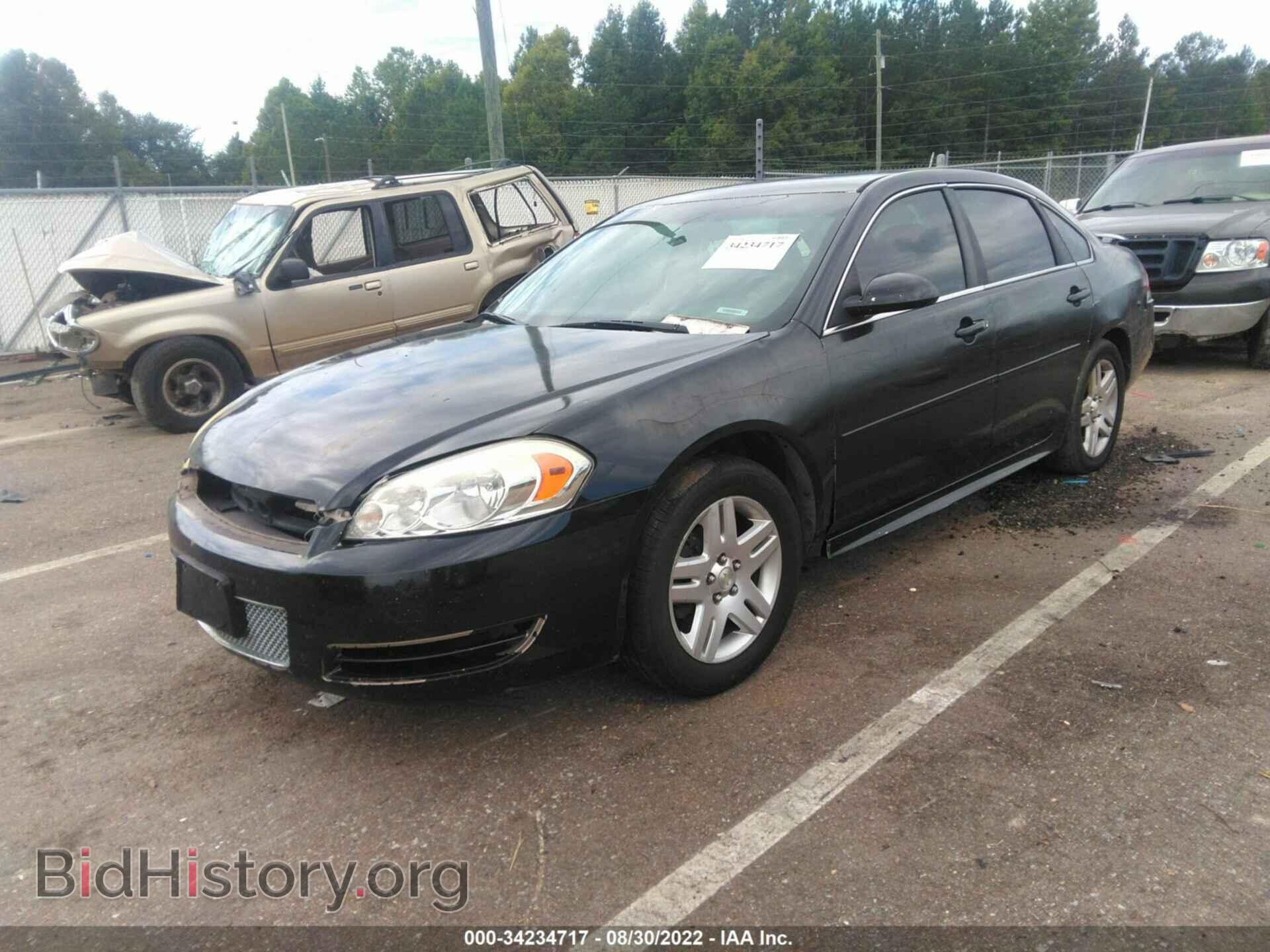 2012 CHEVROLET IMPALA - VIN: 2G1WG5E33C1272131 - Фото 2