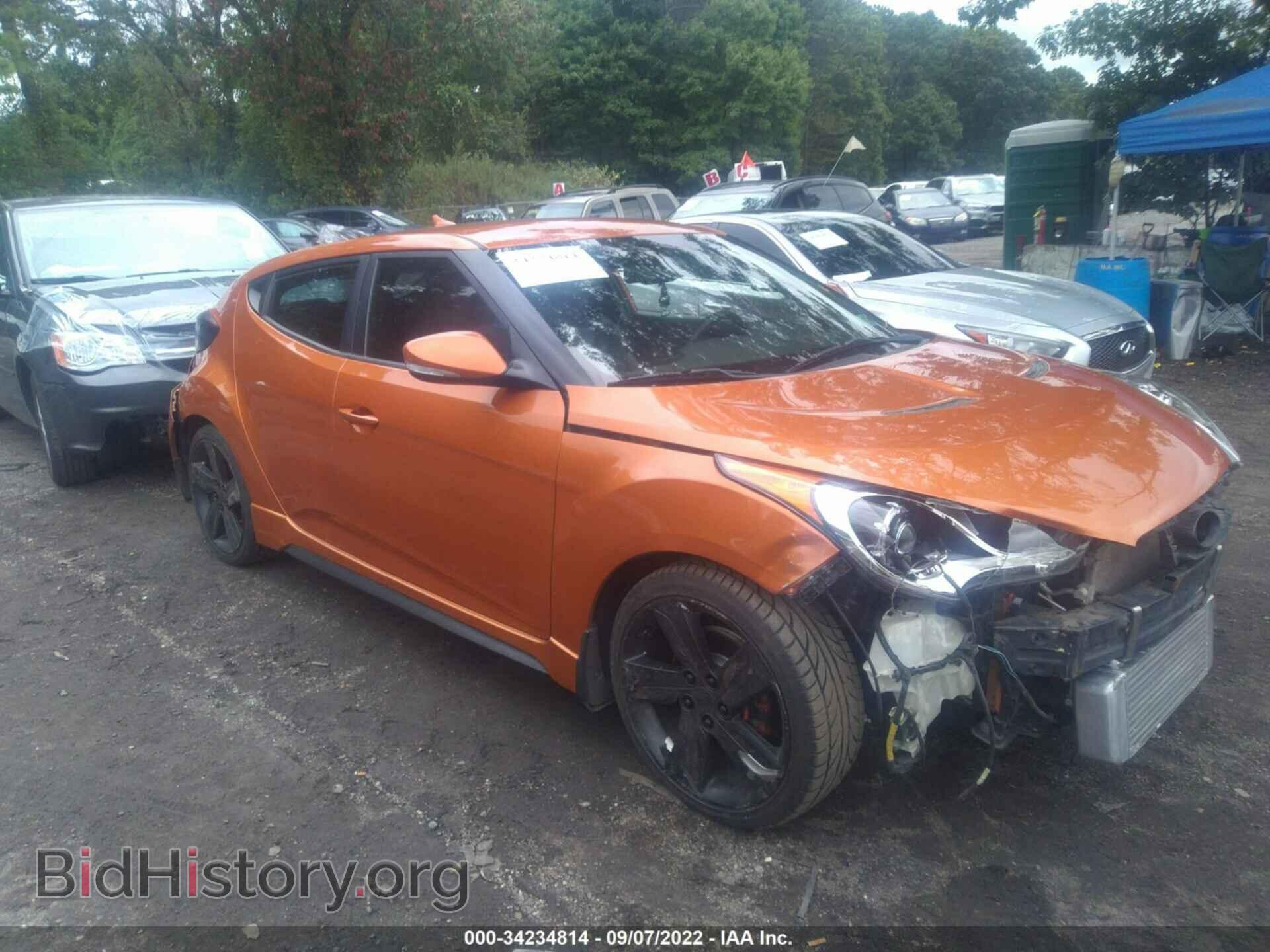 Photo KMHTC6AE8DU161692 - HYUNDAI VELOSTER 2013