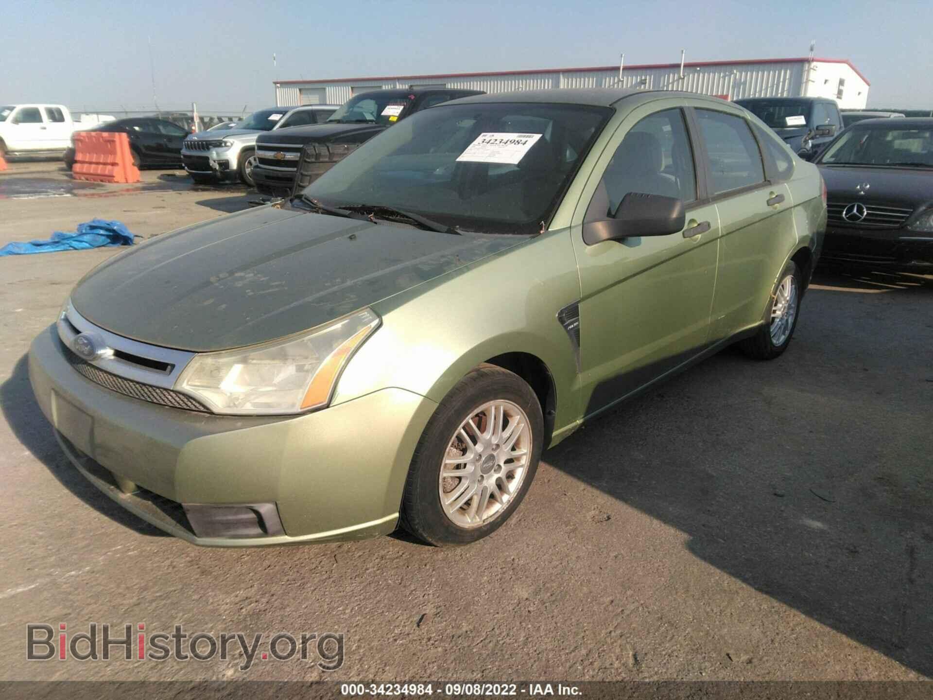 2008 FORD FOCUS - VIN: 1FAHP35N48W167318 - Фото 2