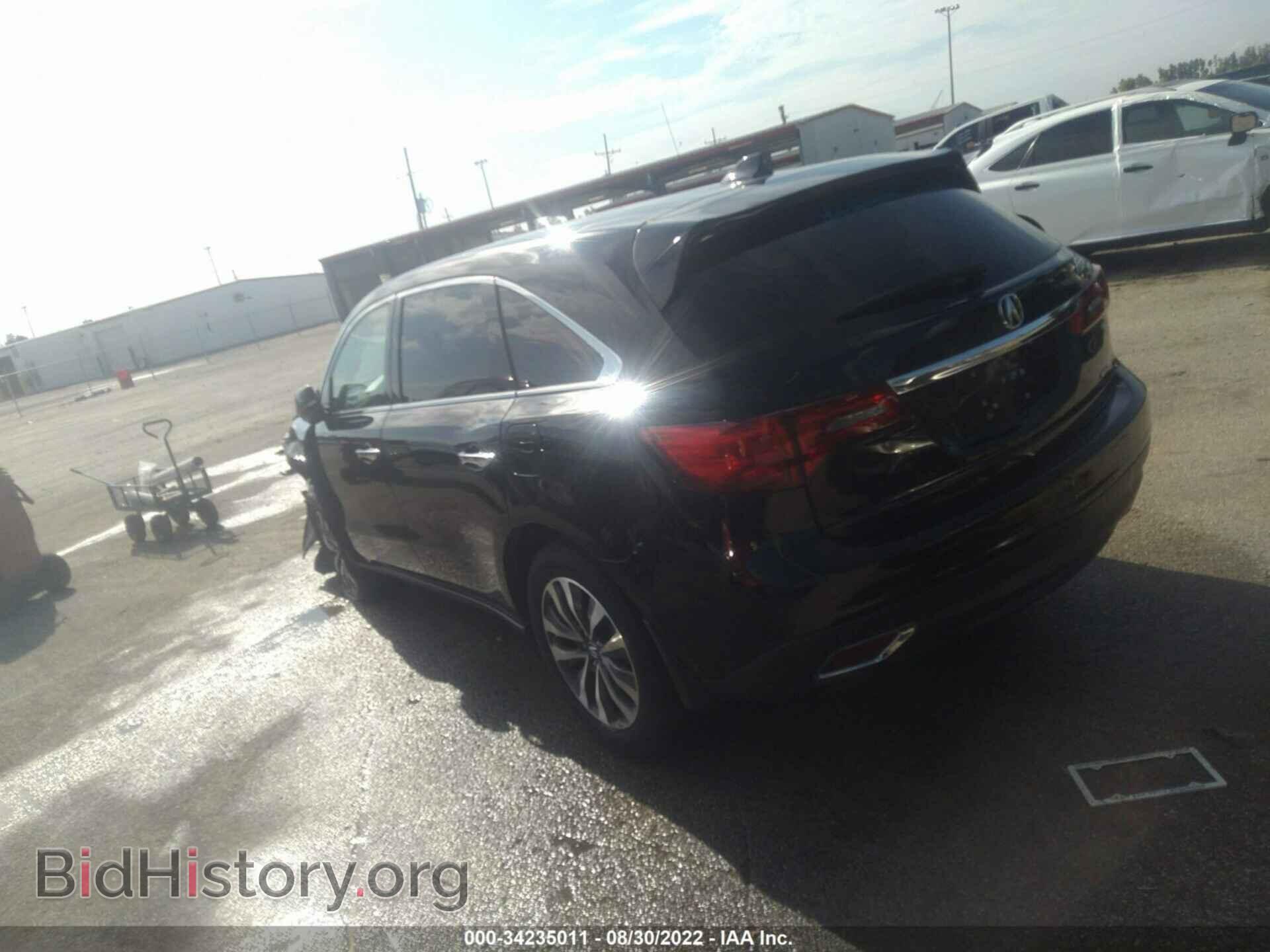 2016 ACURA MDX - VIN: 5FRYD4H48GB016303 - Photo 3