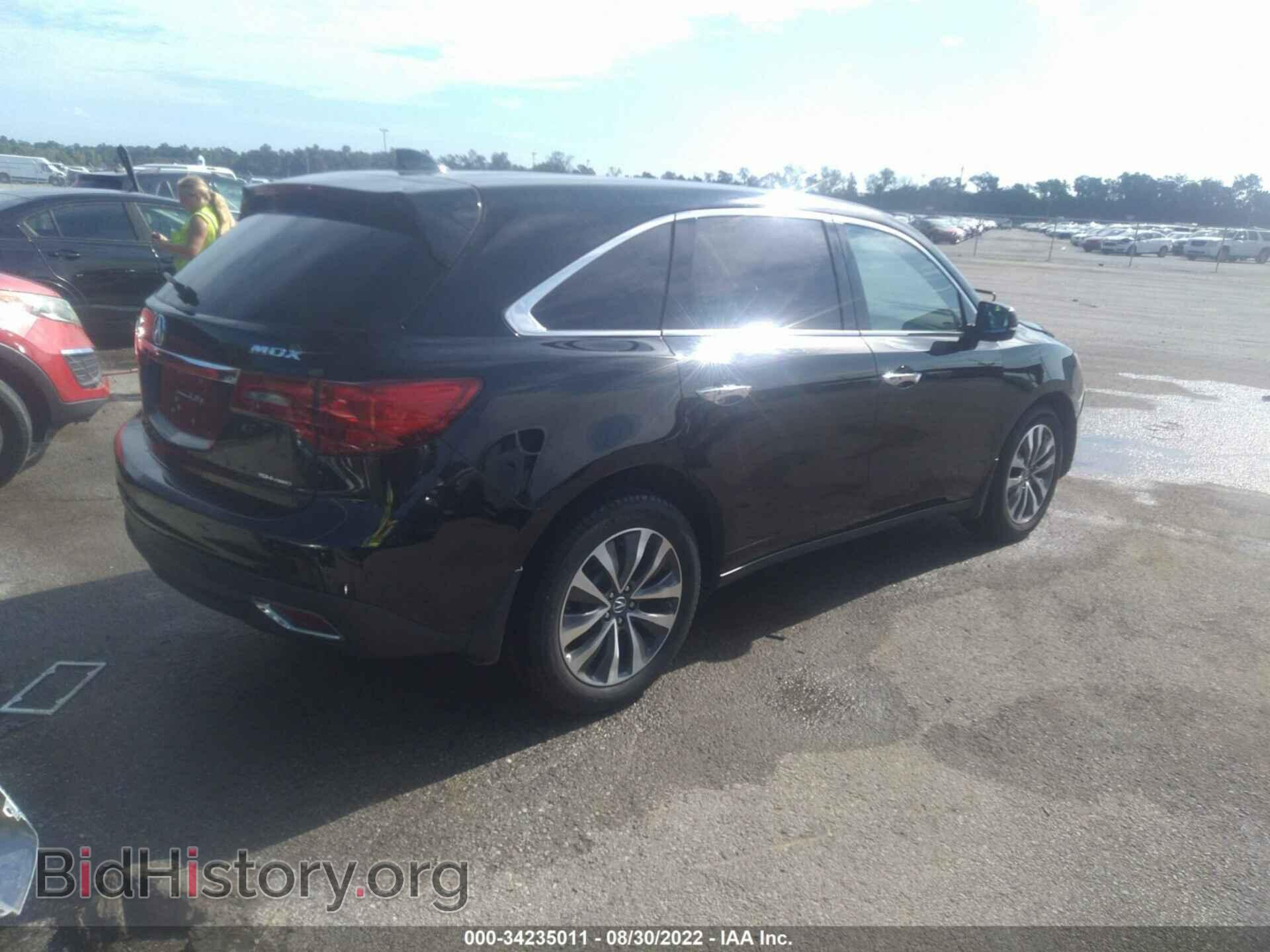 2016 ACURA MDX - VIN: 5FRYD4H48GB016303 - Photo 4