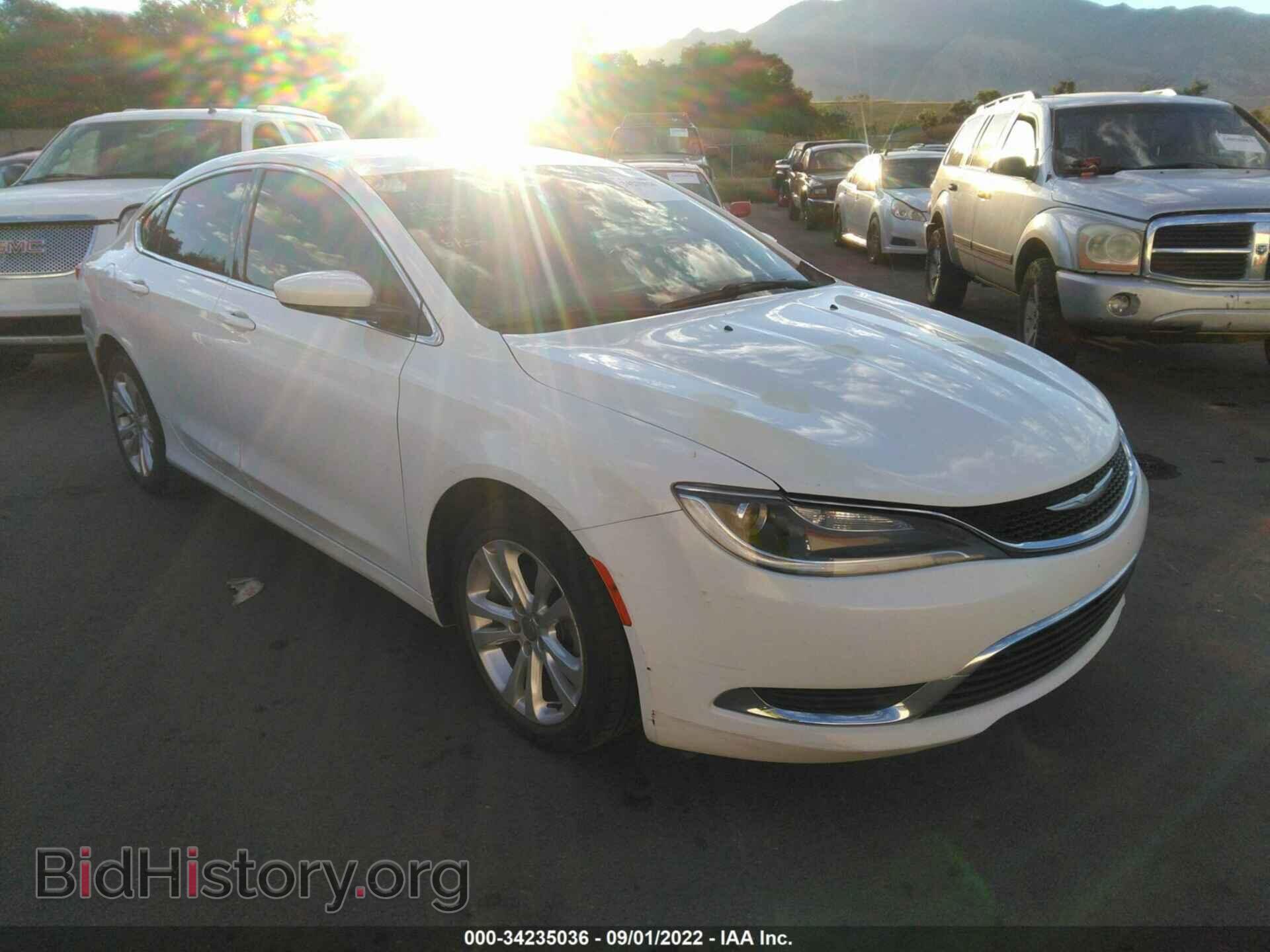 Фотография 1C3CCCAB5FN577029 - CHRYSLER 200 2015