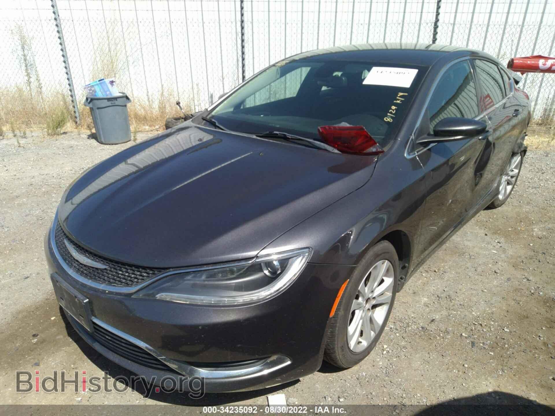 2016 CHRYSLER 200 - VIN: 1C3CCCAG9GN101377 - Фото 2