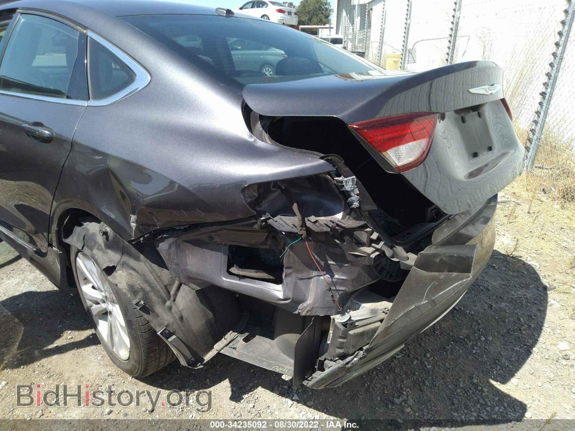 2016 CHRYSLER 200 - VIN: 1C3CCCAG9GN101377 - Фото 6