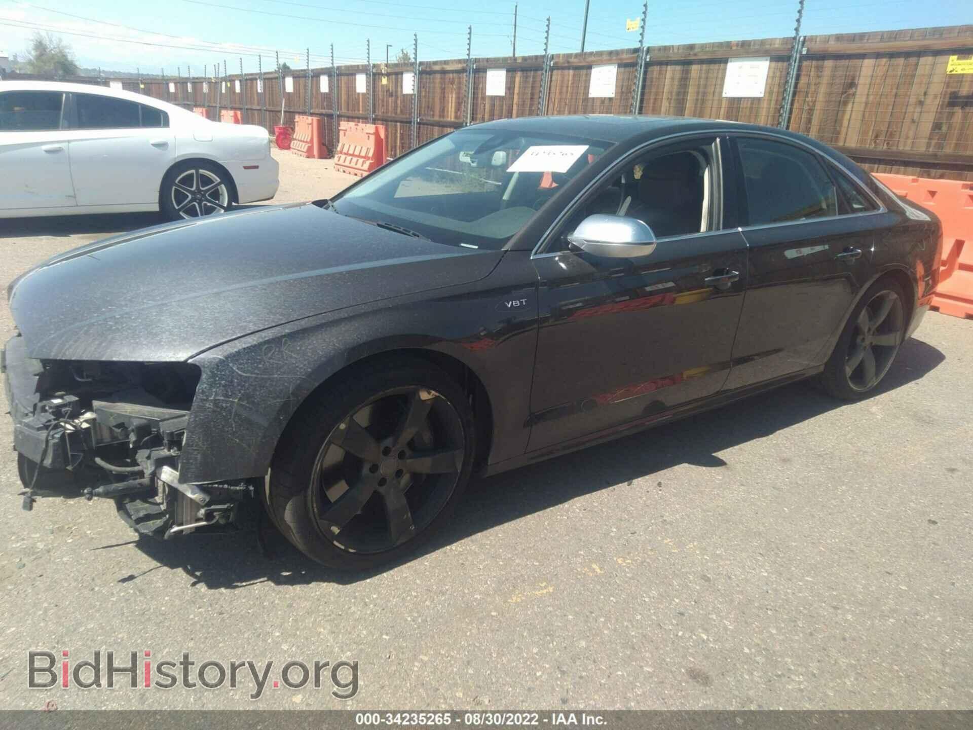 2014 AUDI S8 - VIN: WAUD2AFD5EN005066 - Фото 2