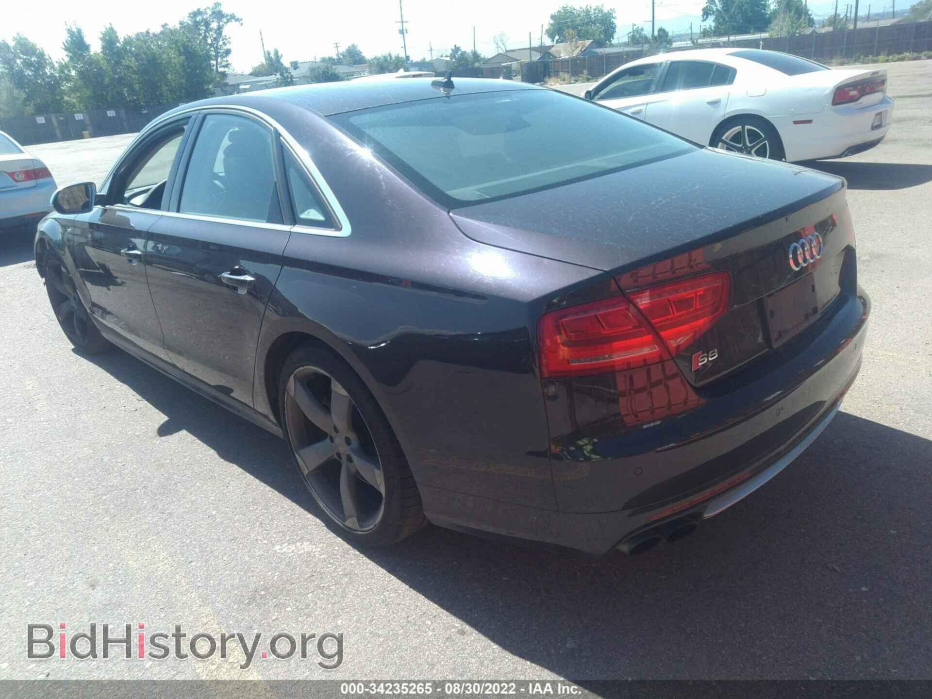 2014 AUDI S8 - VIN: WAUD2AFD5EN005066 - Фото 3