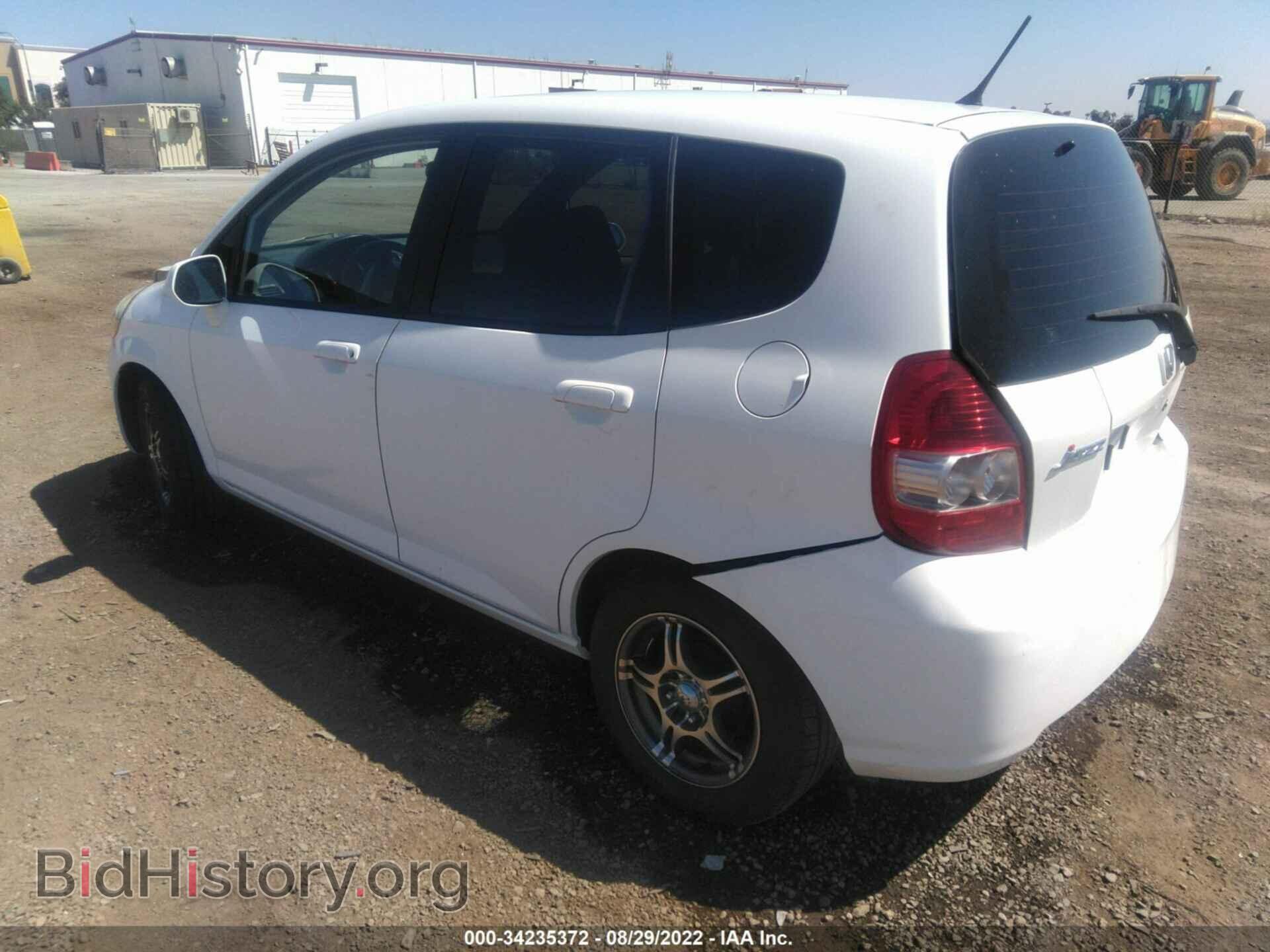 2007 HONDA FIT - VIN: JHMGD38437S031932 - Фото 3