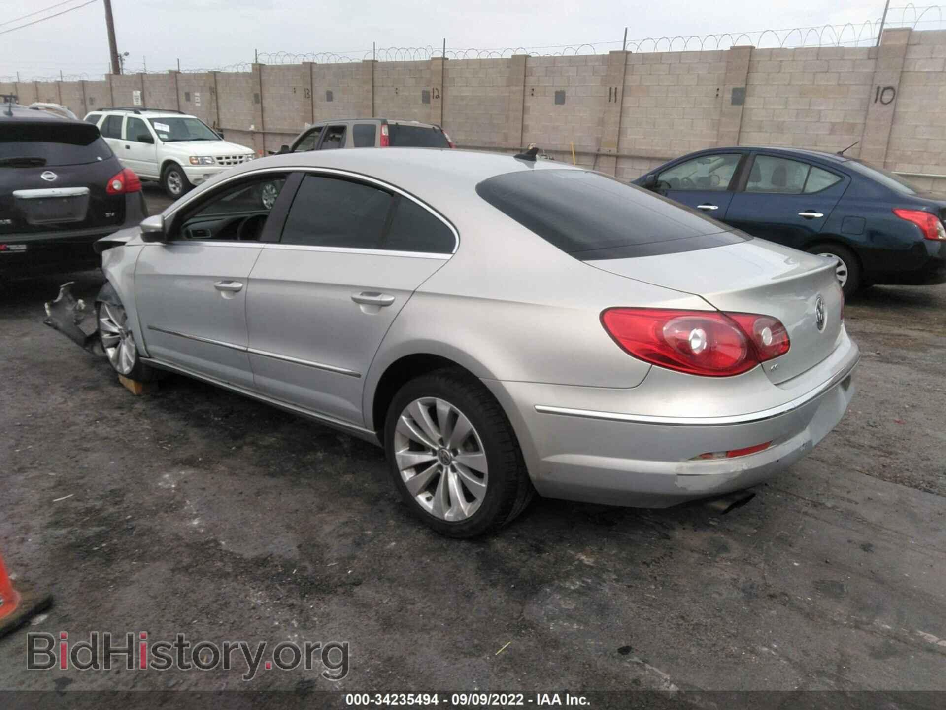 2012 VOLKSWAGEN CC - VIN: WVWMP7AN3CE506705 - Фото 3