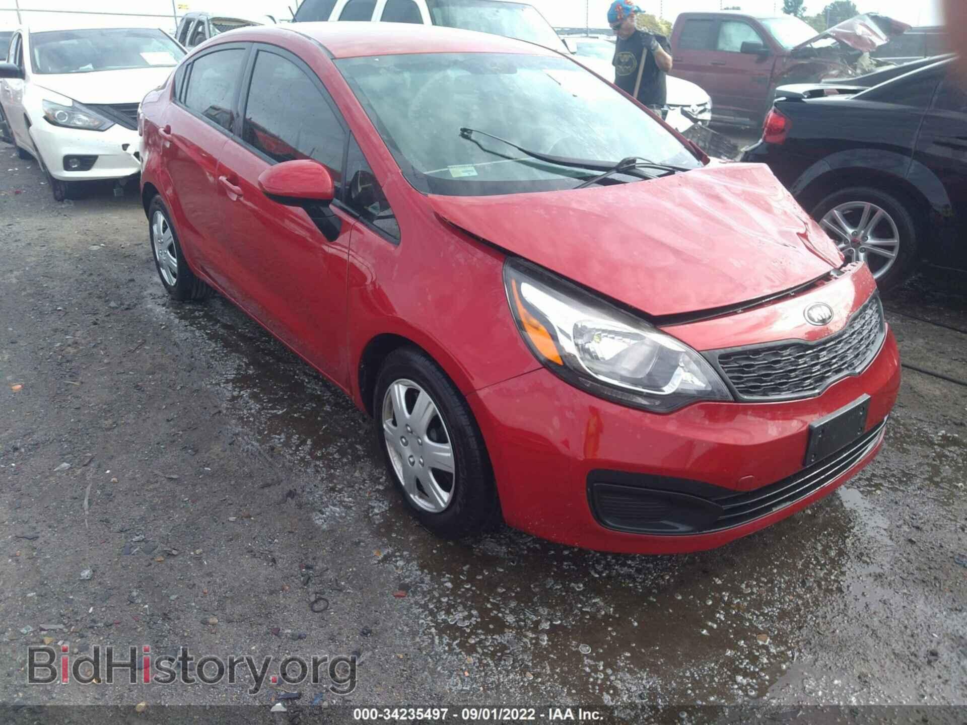 Фотография KNADM4A35E6348853 - KIA RIO 2014