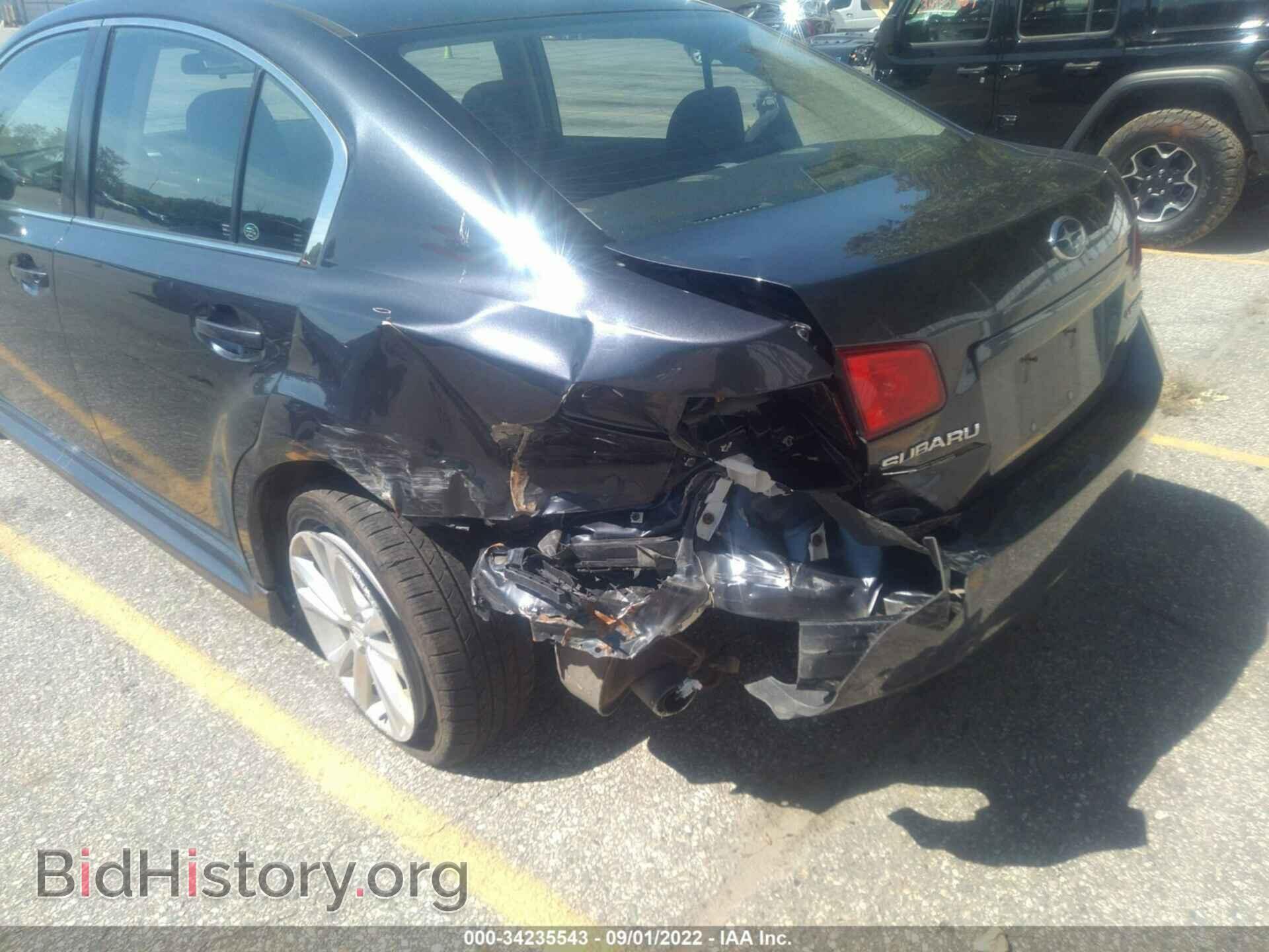 2013 SUBARU LEGACY - VIN: 4S3BMBC69D3038162 - Фото 6