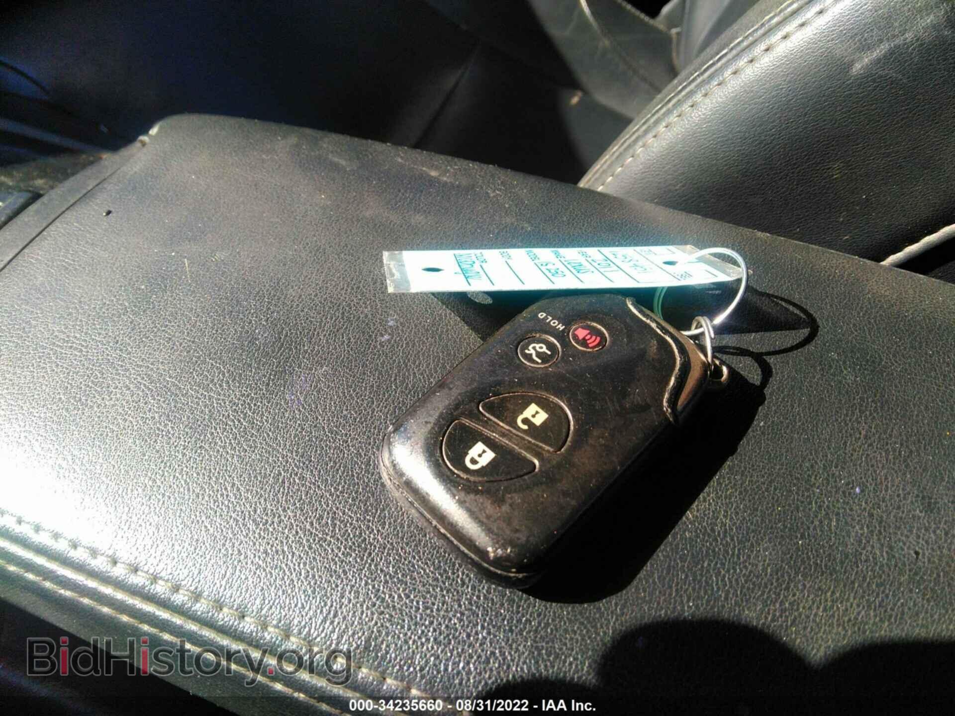 2011 LEXUS IS 250 - VIN: JTHBF5C29B5150534 - Фото 11