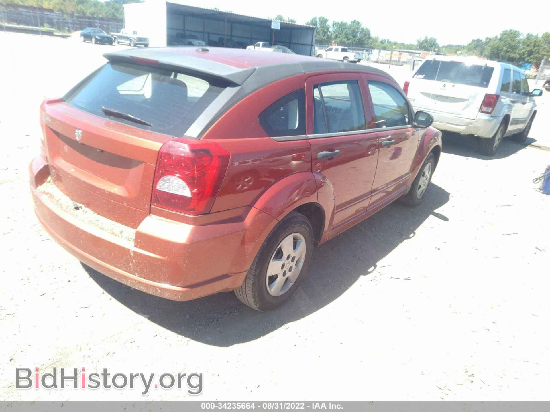 2008 DODGE CALIBER - VIN: 1B3HB28B48D673281 - Фото 4
