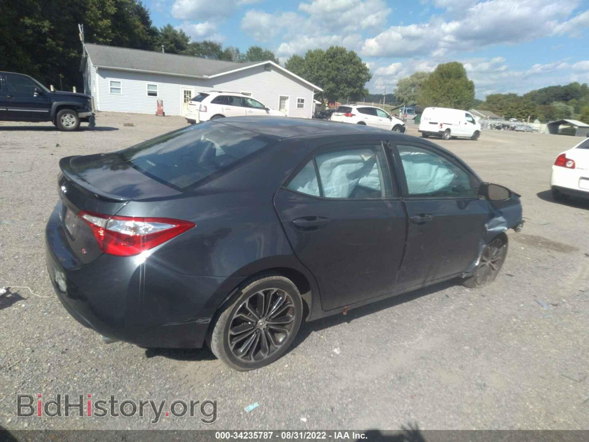 2015 TOYOTA COROLLA - VIN: 2T1BURHE8FC323115 - Фото 4