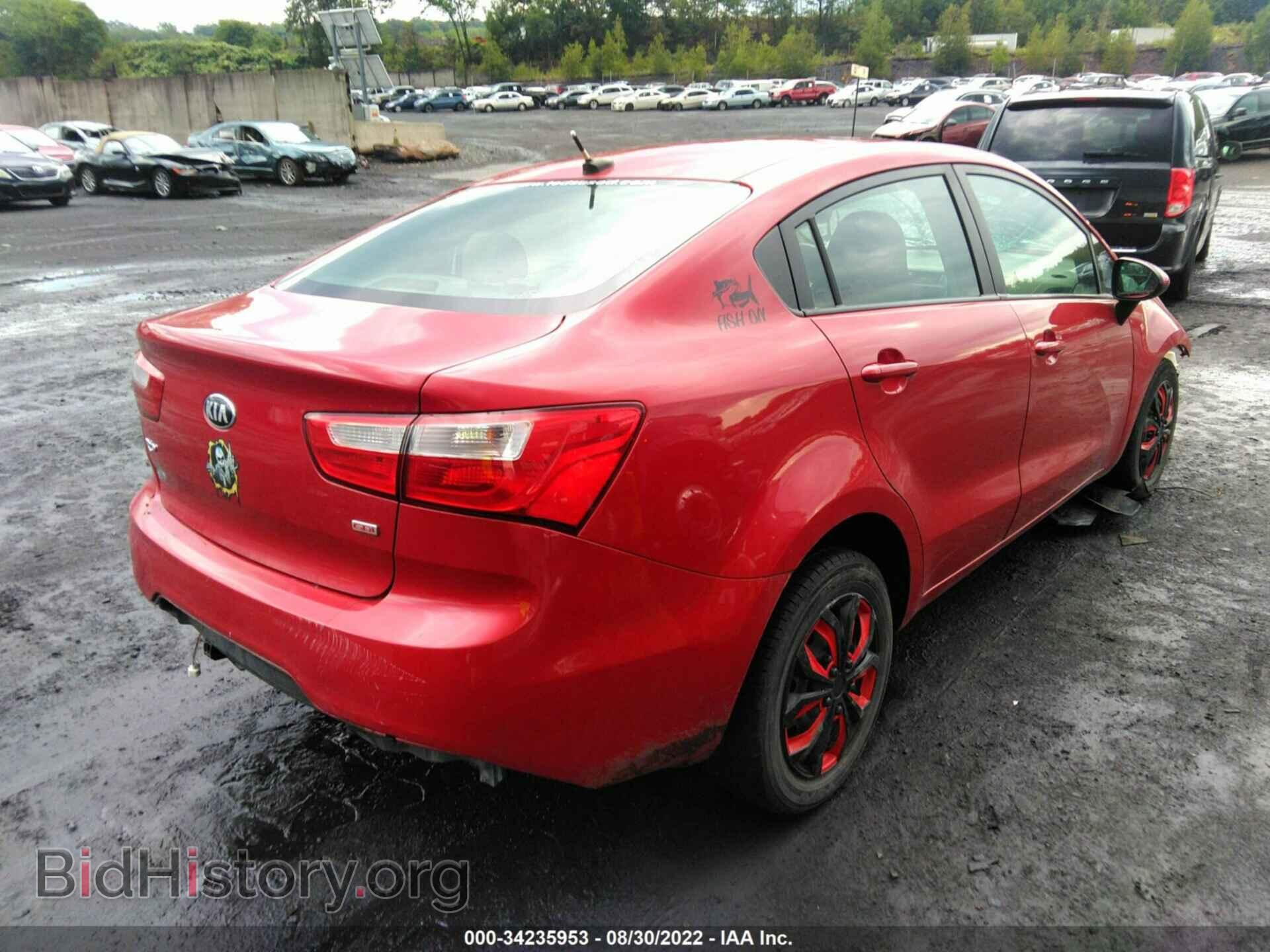 2014 KIA RIO - VIN: KNADM4A33E6343764 - Фото 4