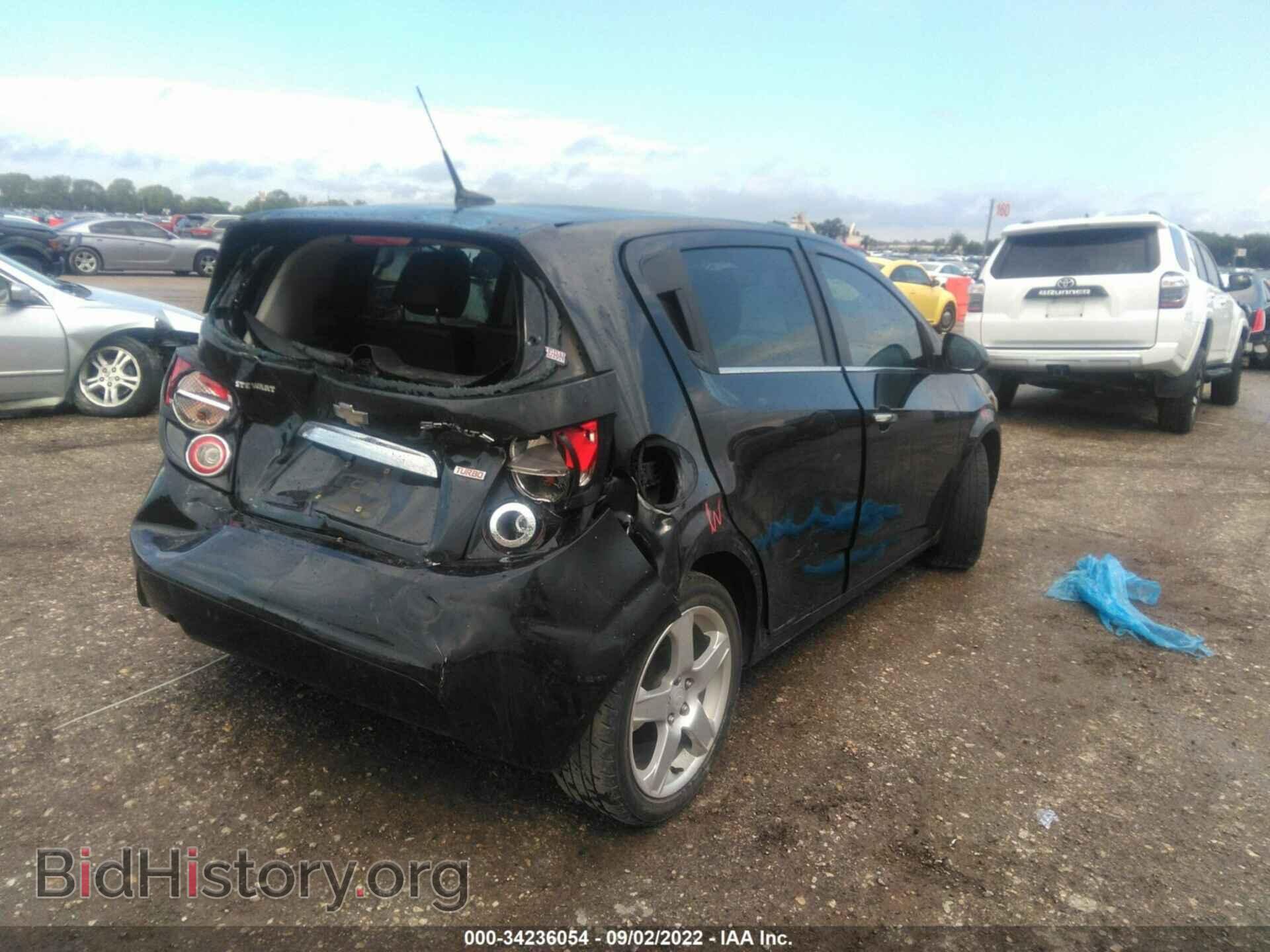 2013 CHEVROLET SONIC - VIN: 1G1JE6SB2D4144597 - Фото 4
