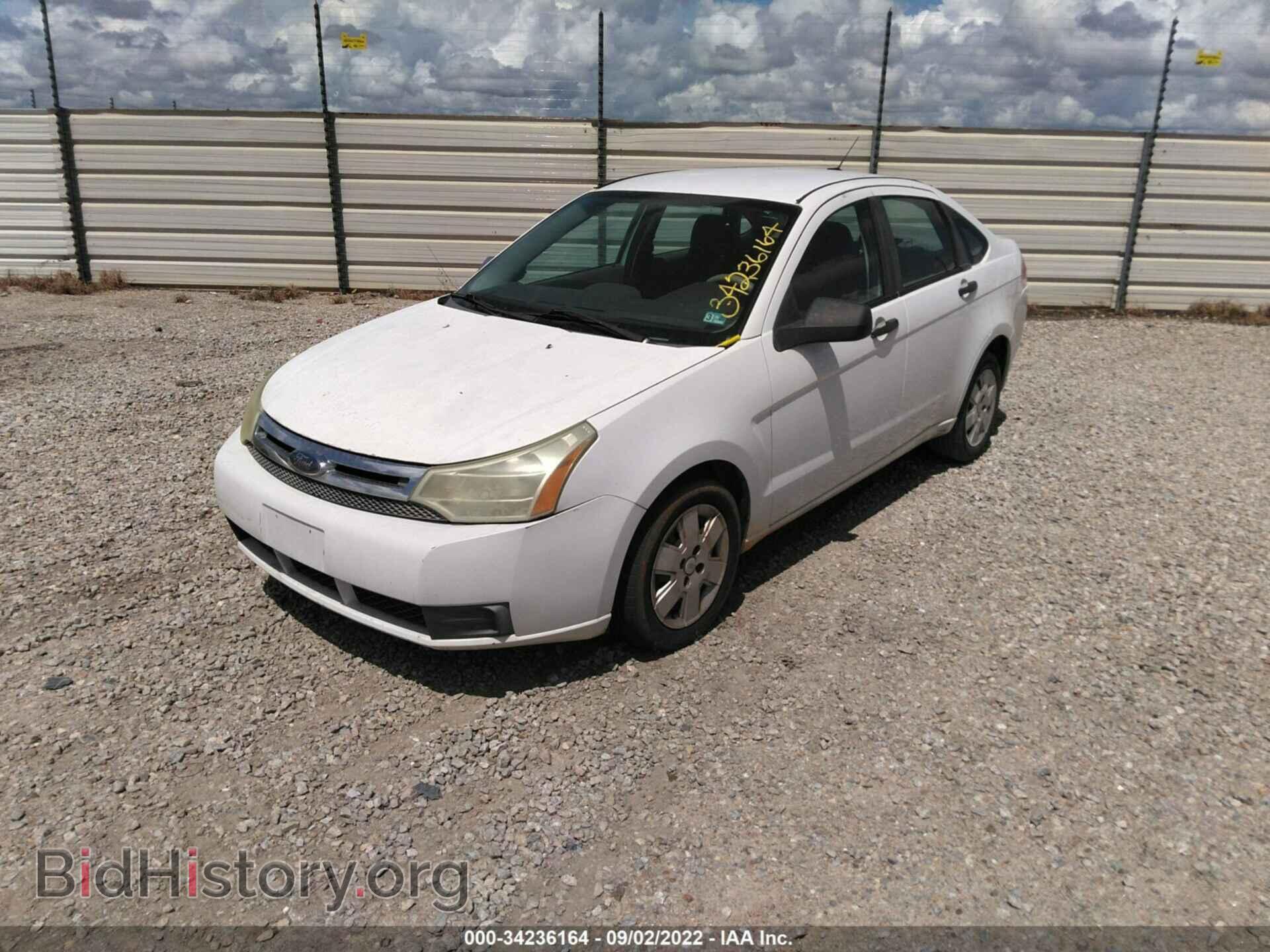 2008 FORD FOCUS - VIN: 1FAHP34N78W206405 - Фото 2