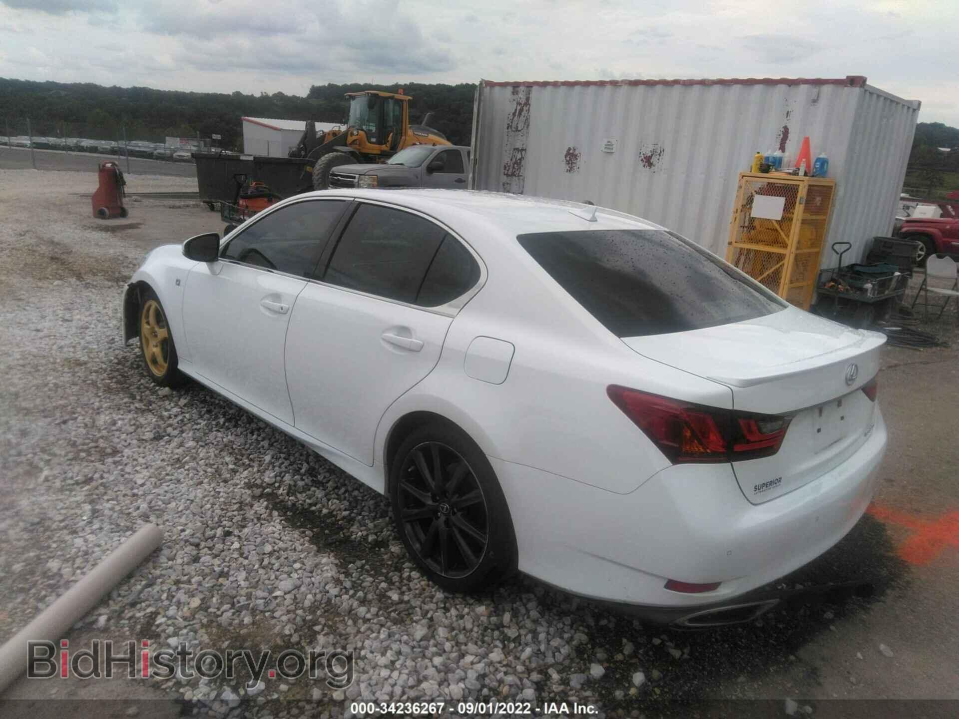 2014 LEXUS GS 350 - VIN: JTHBE1BL3E5033056 - Фото 3