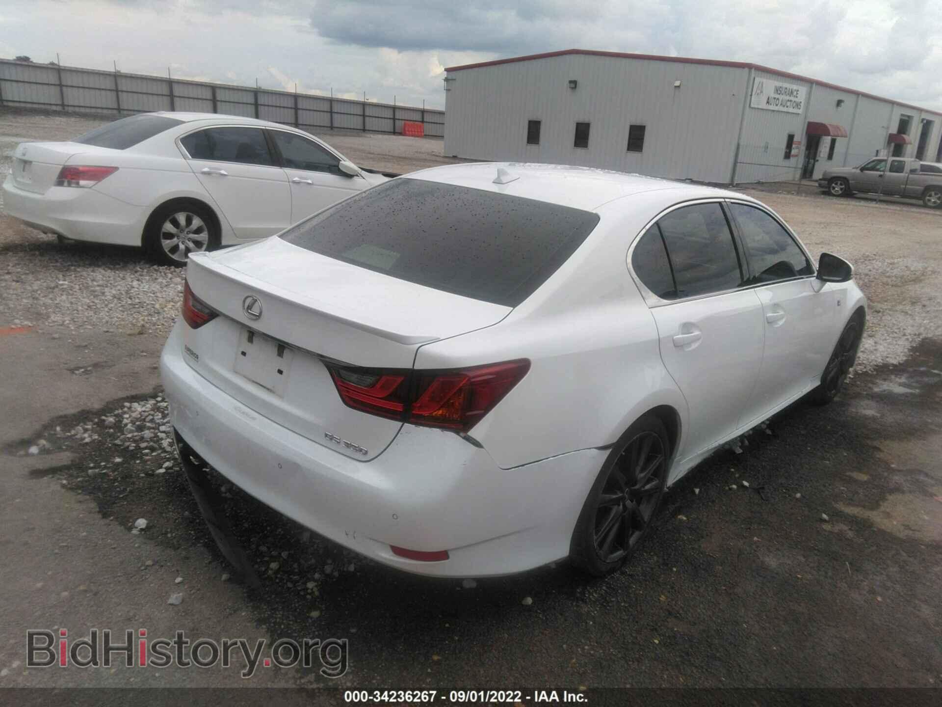 2014 LEXUS GS 350 - VIN: JTHBE1BL3E5033056 - Фото 4