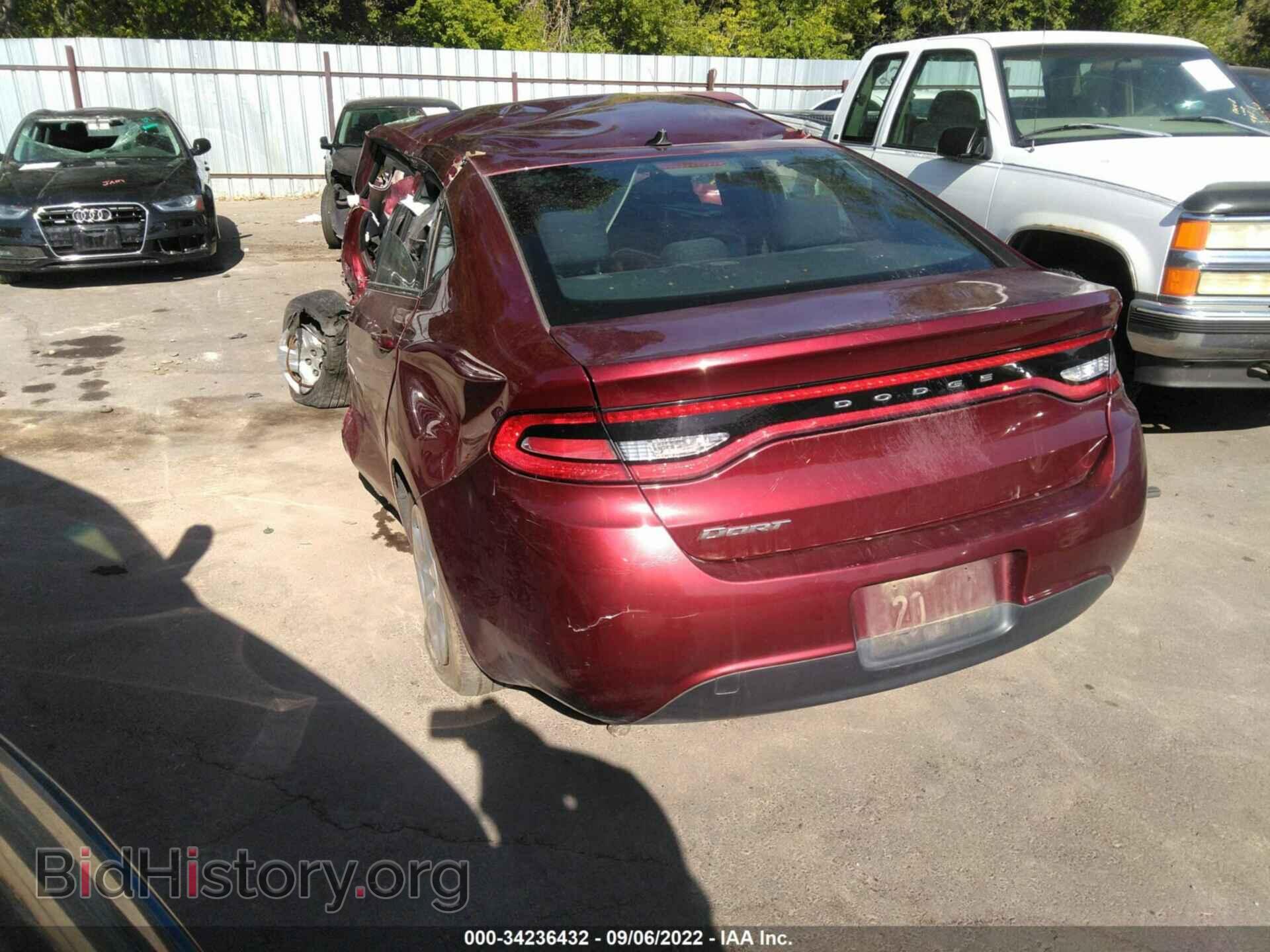 2015 DODGE DART - VIN: 1C3CDFAA4FD344724 - Фото 3