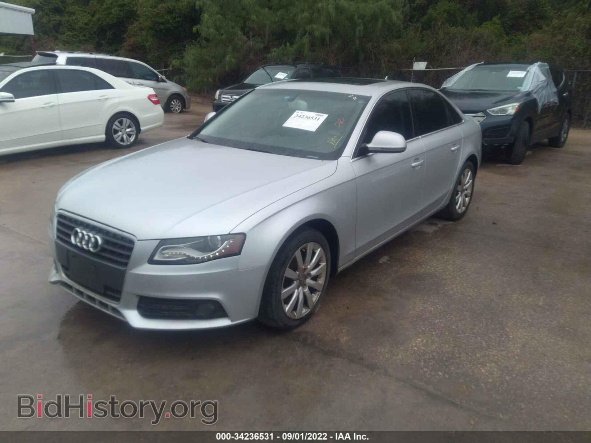 2009 AUDI A4 - VIN: WAUCF78K89N069249 - Фото 2