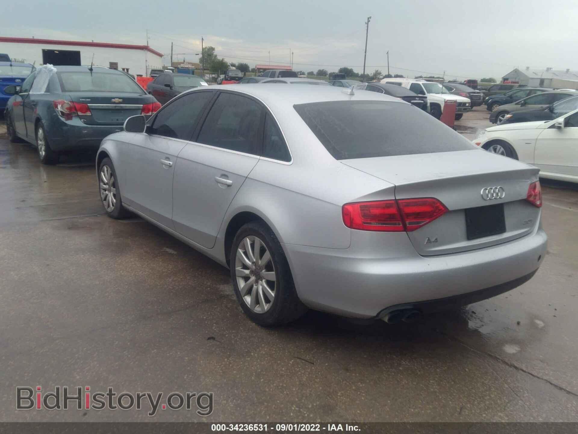 2009 AUDI A4 - VIN: WAUCF78K89N069249 - Фото 3