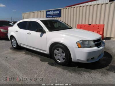 2010 Dodge AVENGER SXT, white — VIN 1B3CC4FB6AN182989, IAAI