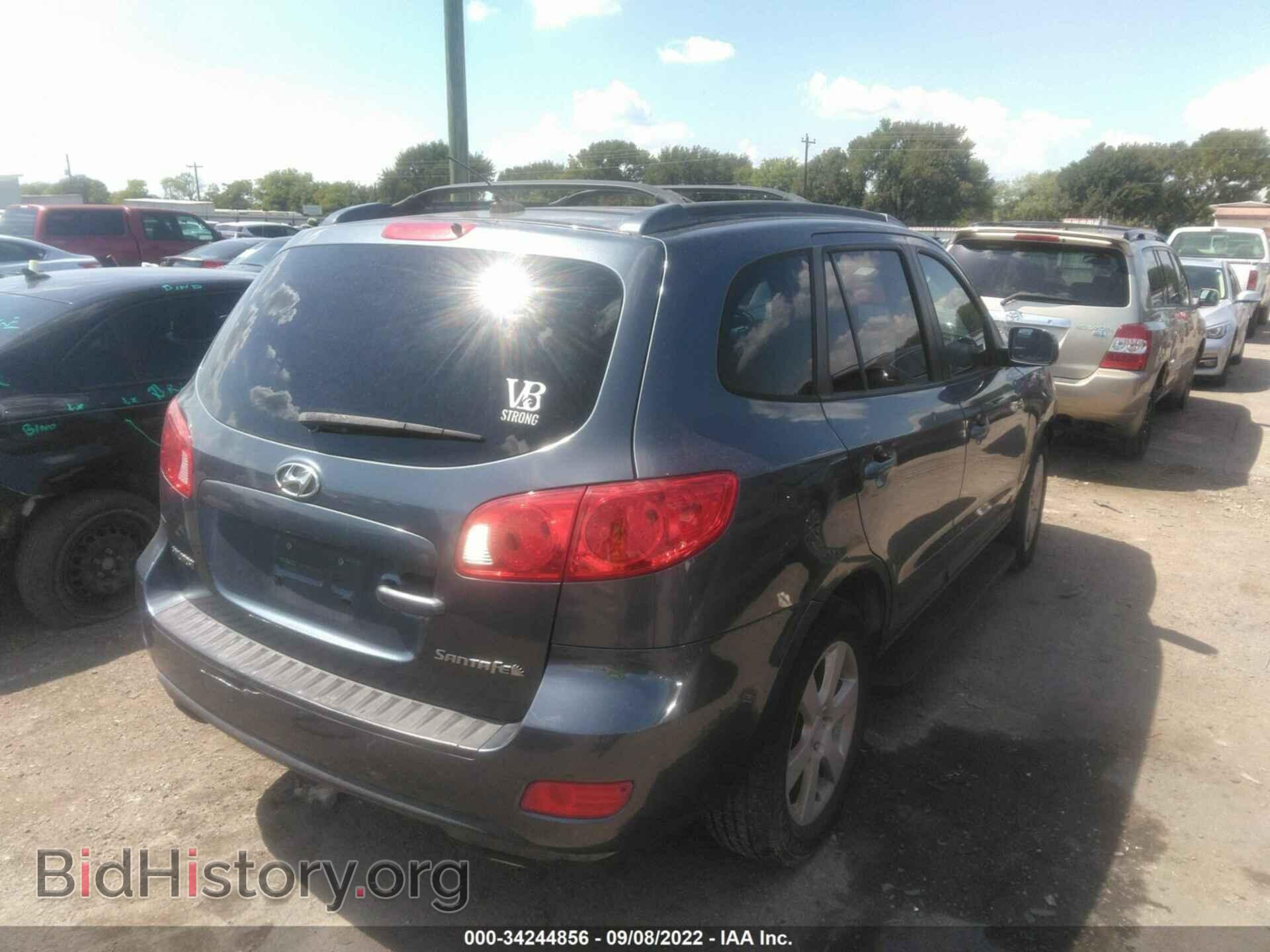 2009 HYUNDAI SANTA FE - VIN: 5NMSH13E69H257367 - Фото 4